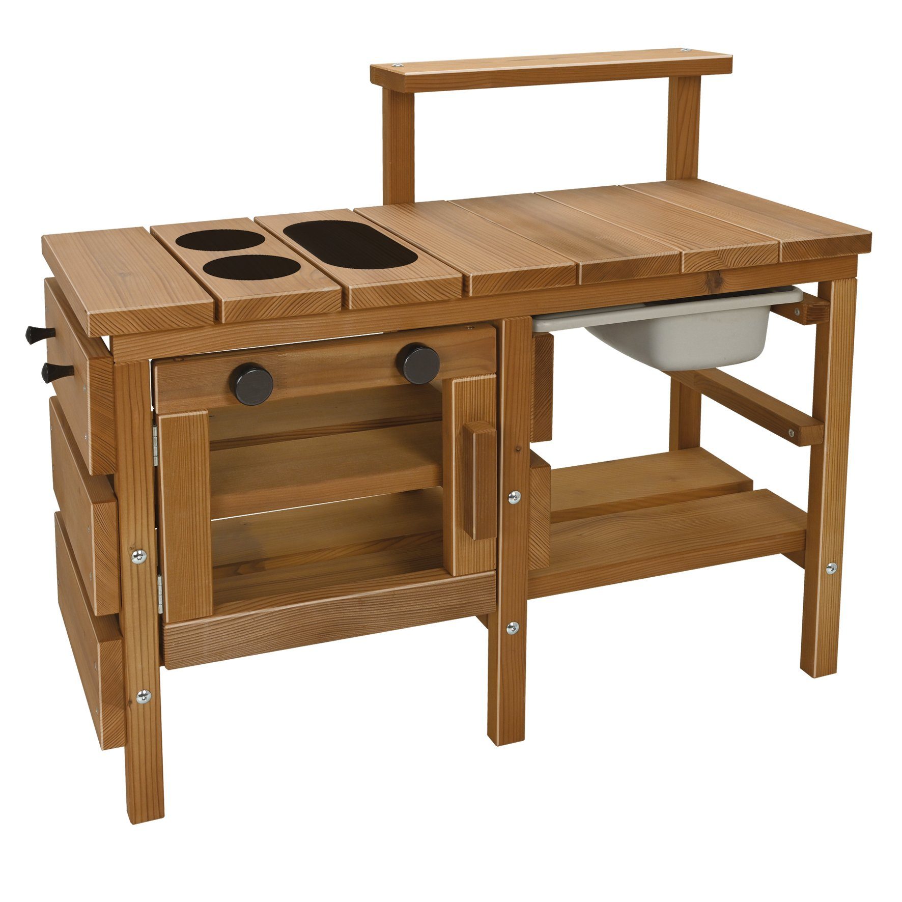 aus Holz x Nemmer 88 Nemmer Spielküche Spielküche cm 72,5 cm cm 41 x Outdoor-Küche Thermoholz