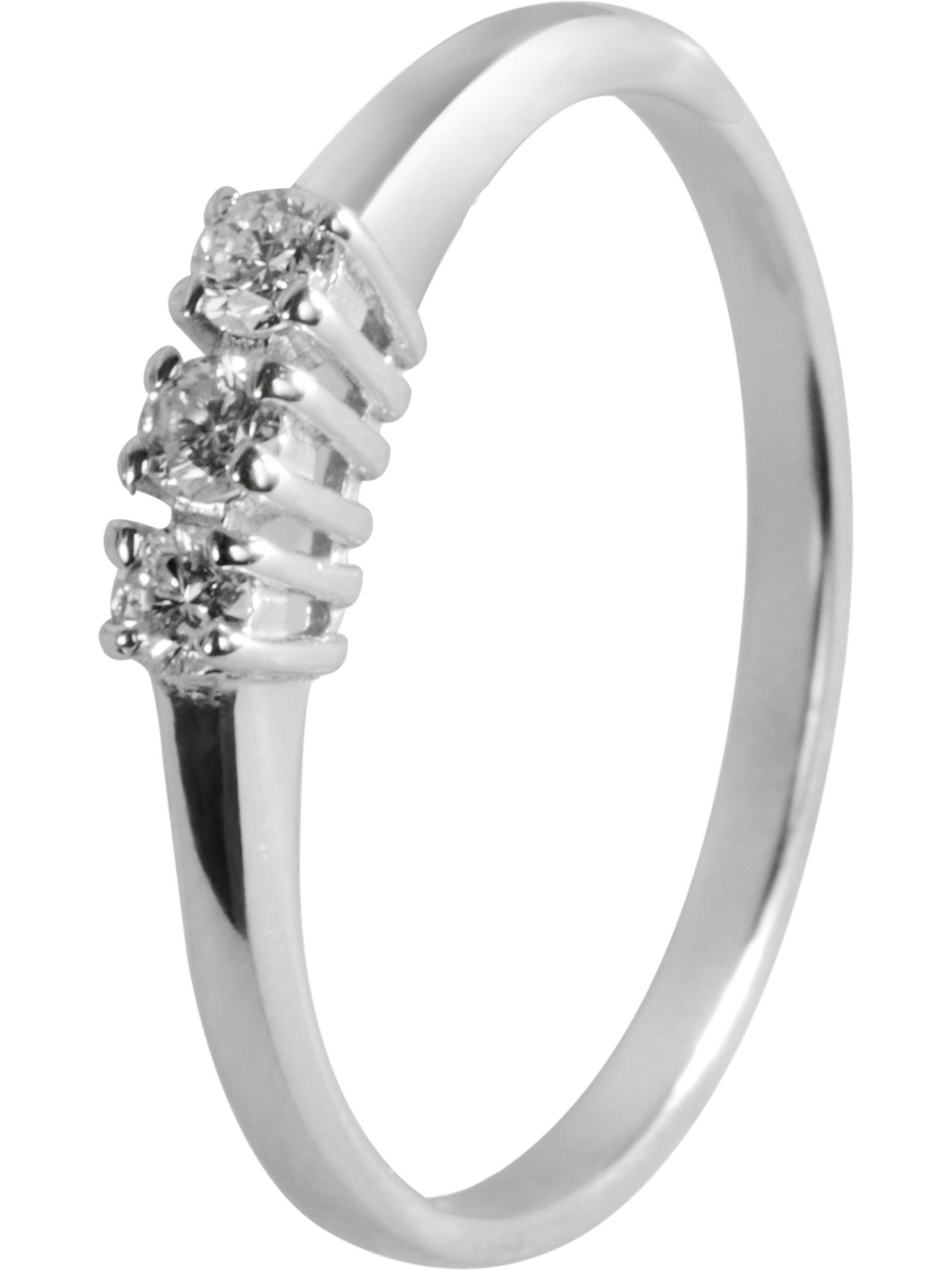 CHRIST Diamantring CHRIST Damen-Damenring 375er Weißgold günstig online kaufen