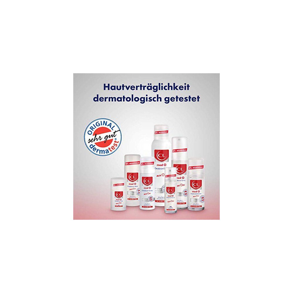 CL Deo-Spray medcare Deodorant Deo sensible Haut Spray - ph hautneutral für Spray