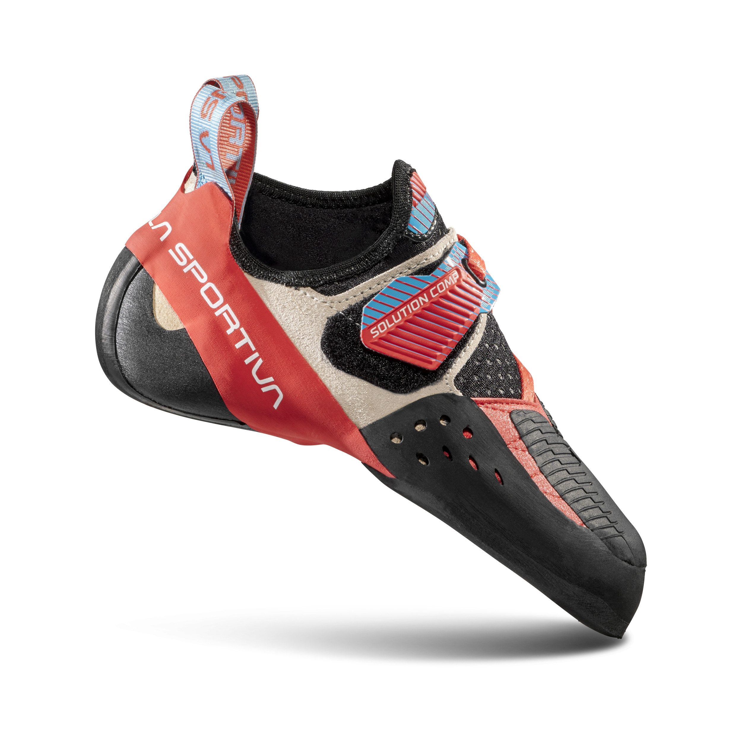 La Sportiva Solution Comp Woman - Damen Kletterschuh - Hibiscus/Malibu Blue Kletterschuh