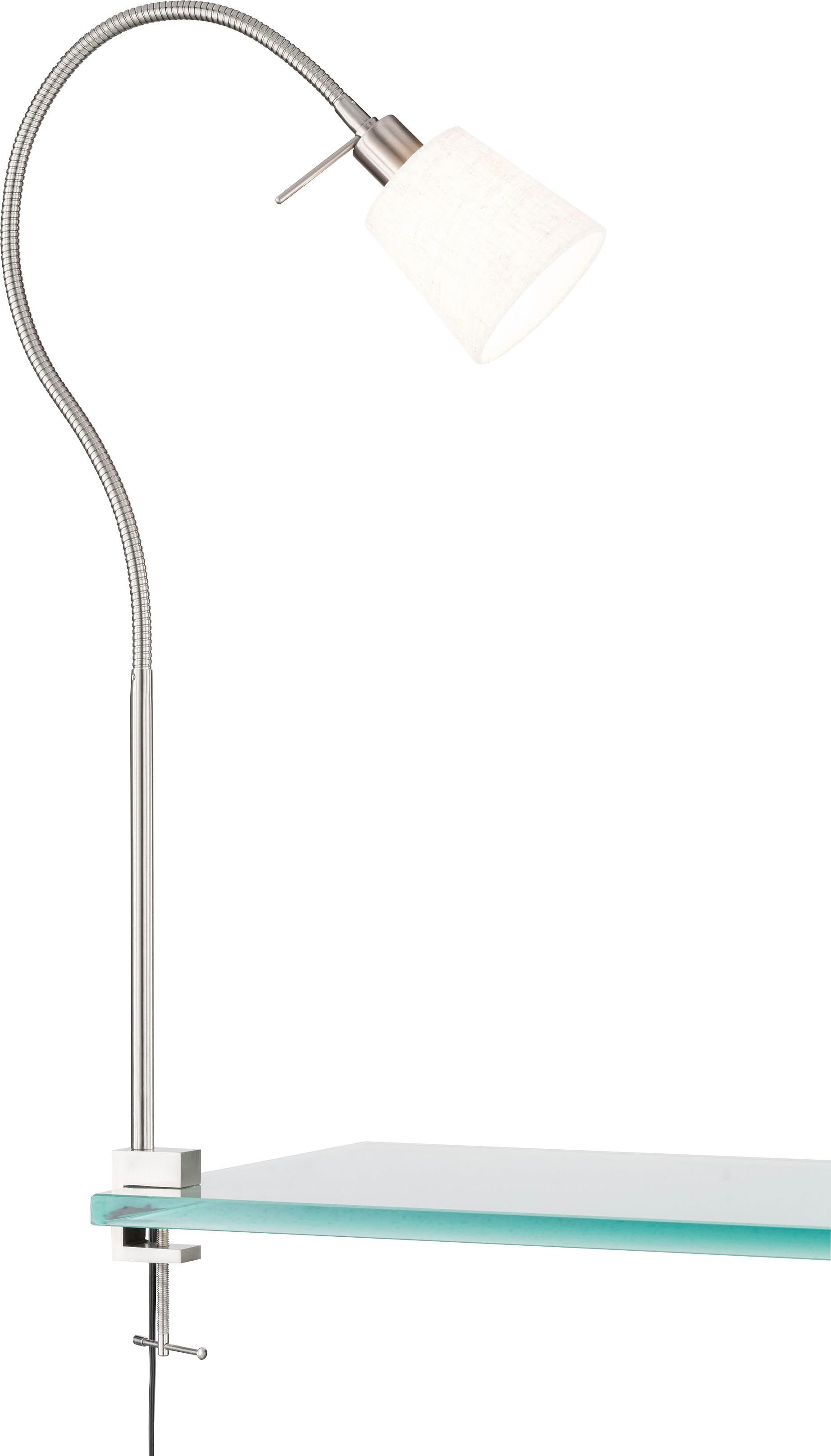 FISCHER & HONSEL Klemmleuchte Jam, Ein-/Ausschalter, ohne Leuchtmittel günstig online kaufen