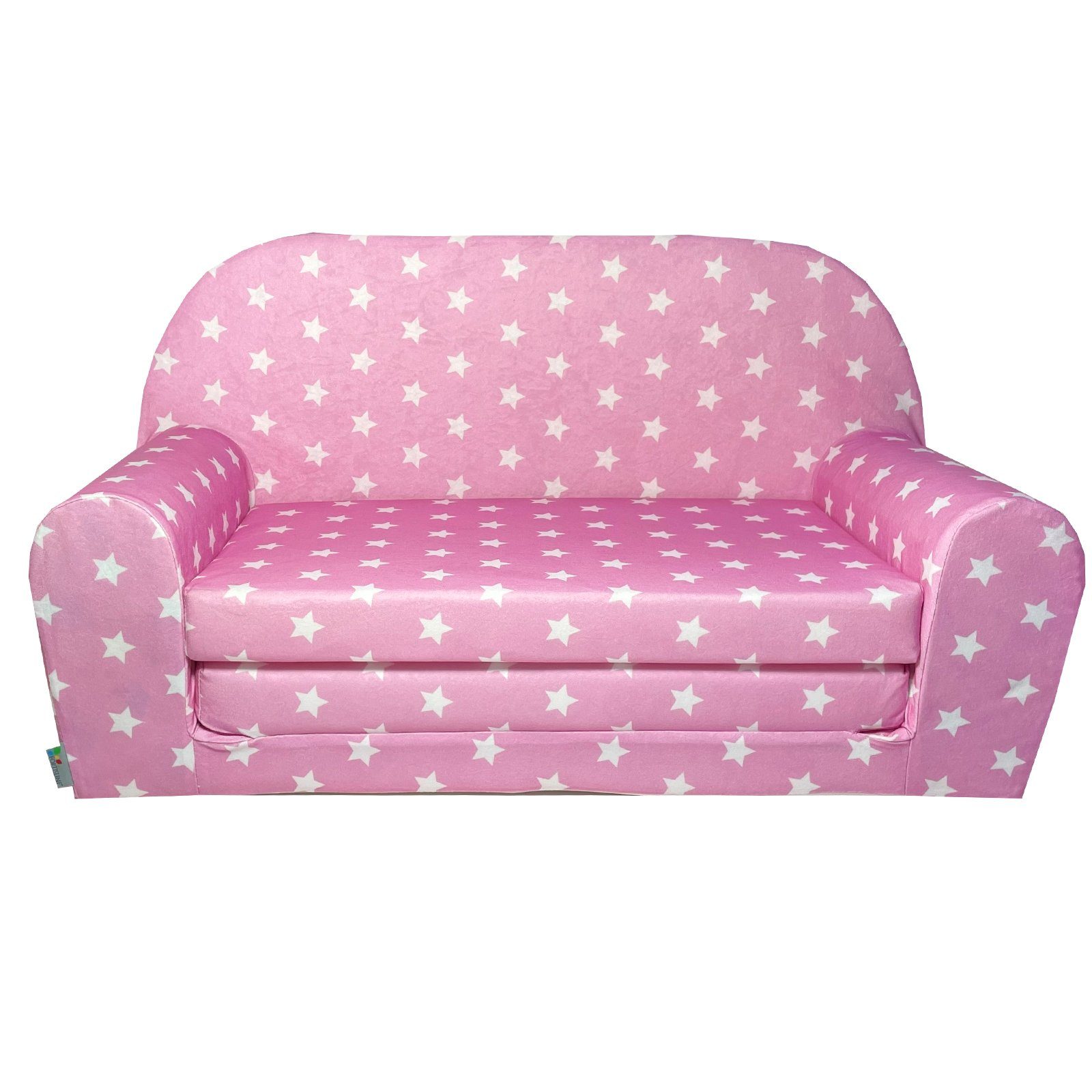 FORTISLINE Kindersitzgruppe Kindersofa "MINI" Kindercouch zum Aufklappen W386