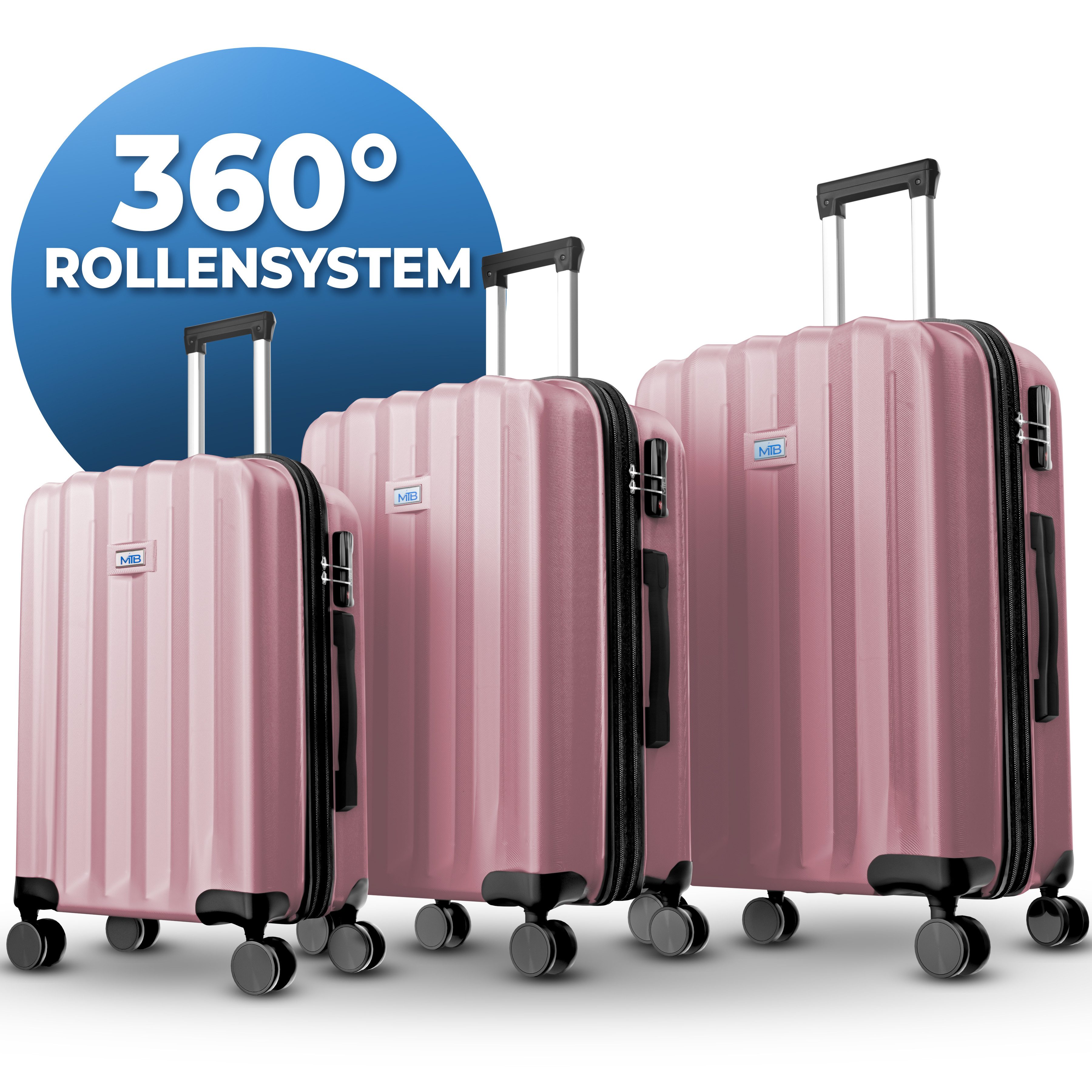 MTB Koffer Reisekoffer Rollkoffer Hartschalen Handgepäck günstig online kaufen