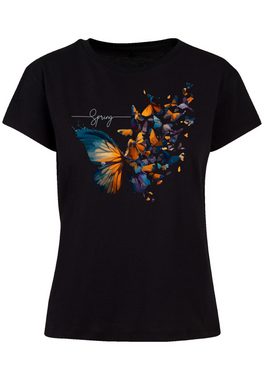 F4NT4STIC T-Shirt Schmetterling Print