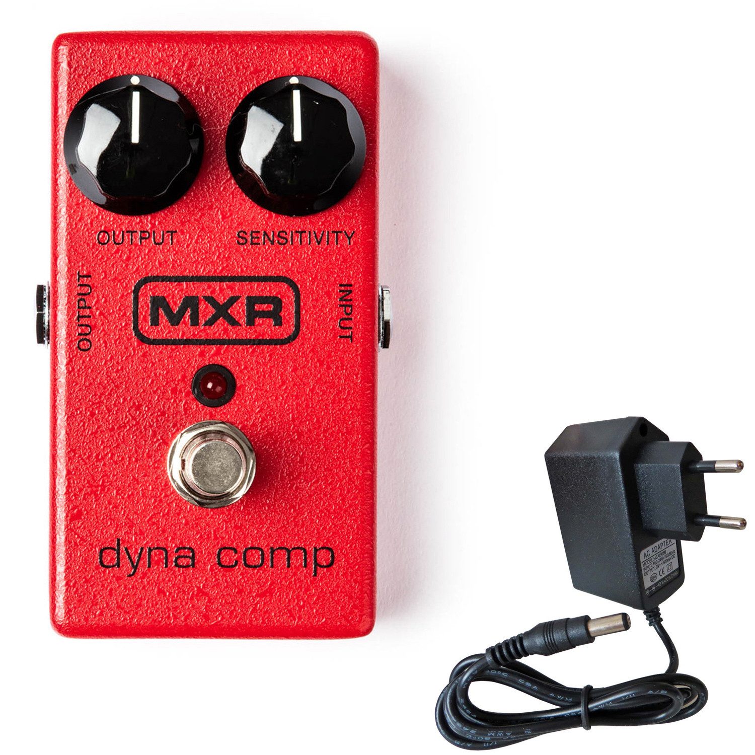 E-Gitarre MXR Effektgerät M102 Dyna comp Kompressor mit Netzteil