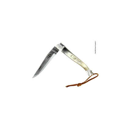 Forge de Laguiole Kochmesser Taschenmesser 11 cm Aubrac Rinderhorn glänzend