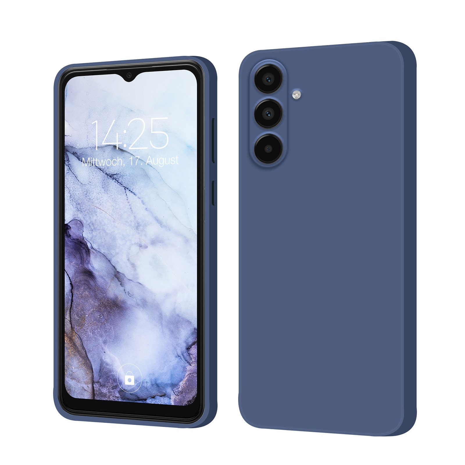 Tec-Expert Handyhülle SoftGrip Cover Hülle für Samsung Galaxy A55 5G, Handy Case Bumper integrierter Kameraschutz flexibel