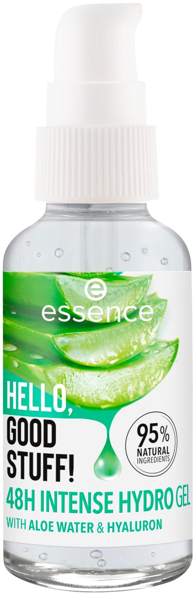 INTENSE Gesichtsserum Essence HELLO, 48h GOOD HYDRO 3-tlg. STUFF! GEL,