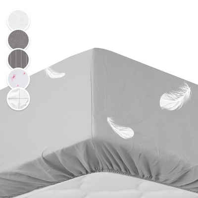 Bettlaken Soft Wonder-Edition, sleepwise, Mikrofaser, Gummizug: rundum, (1 Stück), Bettlaken mit Gummizug