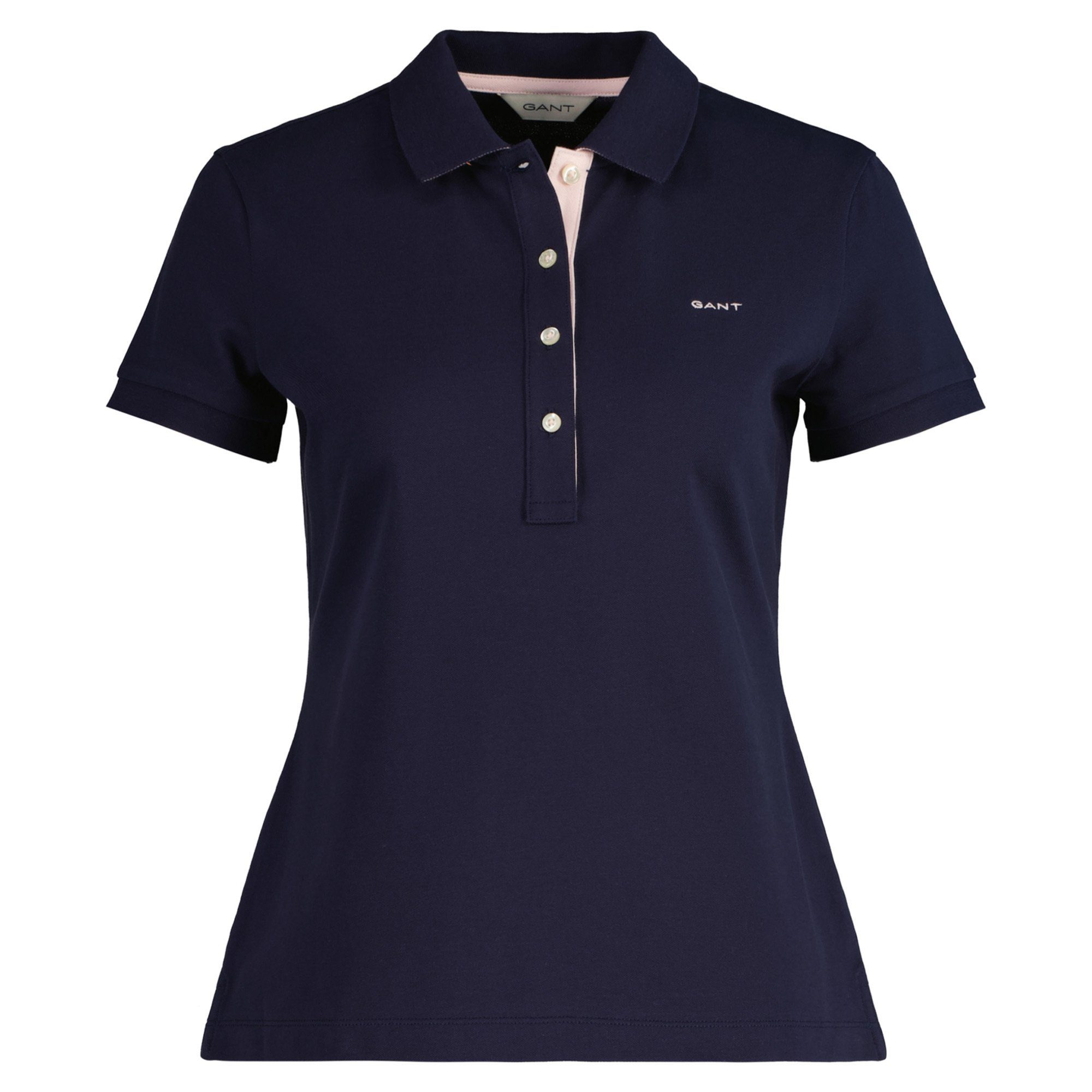 Gant T-Shirt Damen Poloshirt - CONTRAST COLLAR PIQUE POLO