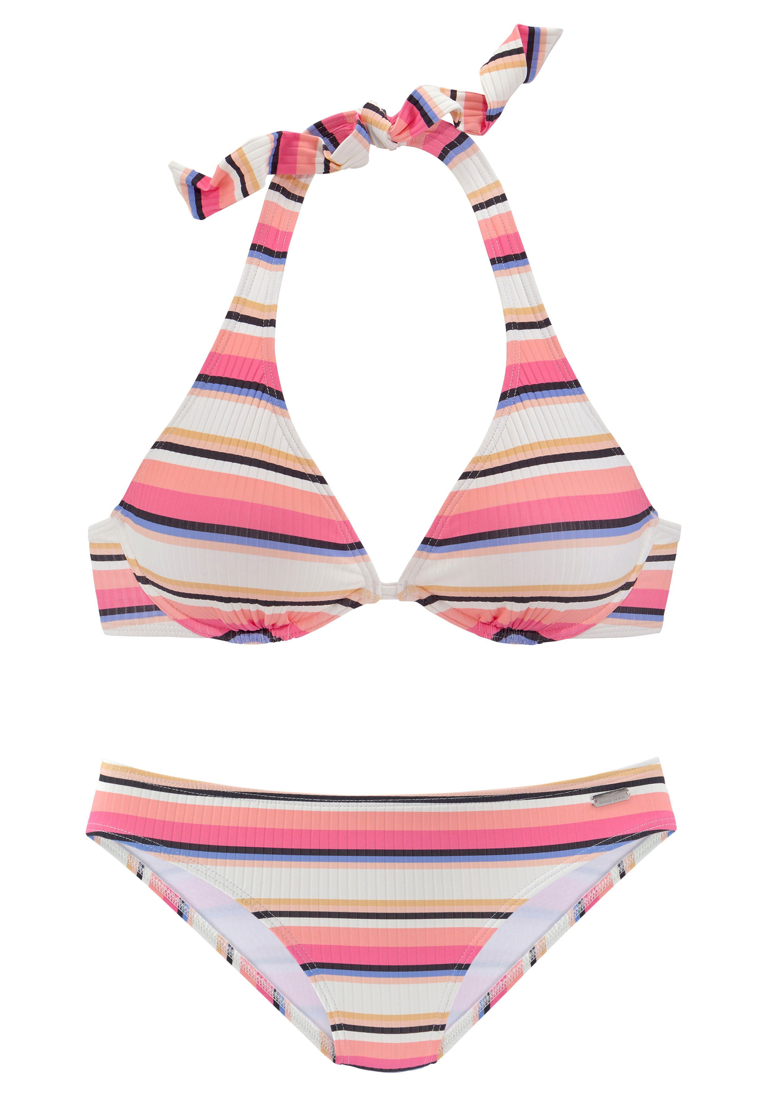 Venice Beach Bügel-Bikini mit strukturierter Ware günstig online kaufen