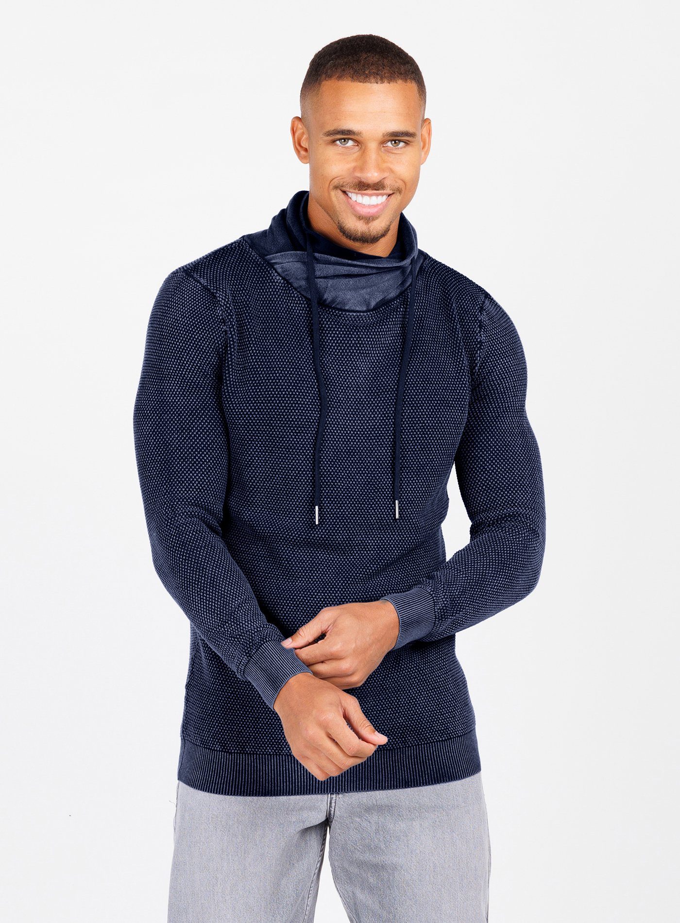 Stehkragenpullover MST LECH tube