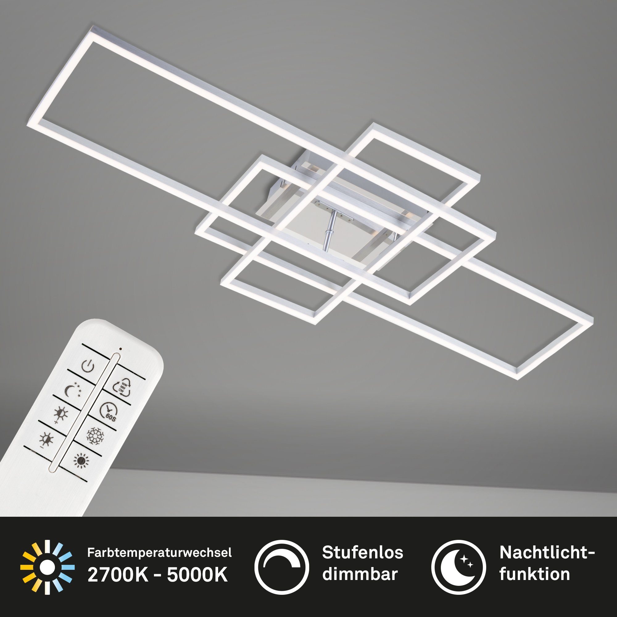 Briloner Leuchten LED Deckenleuchte LED Deckenleuchte günstig online kaufen