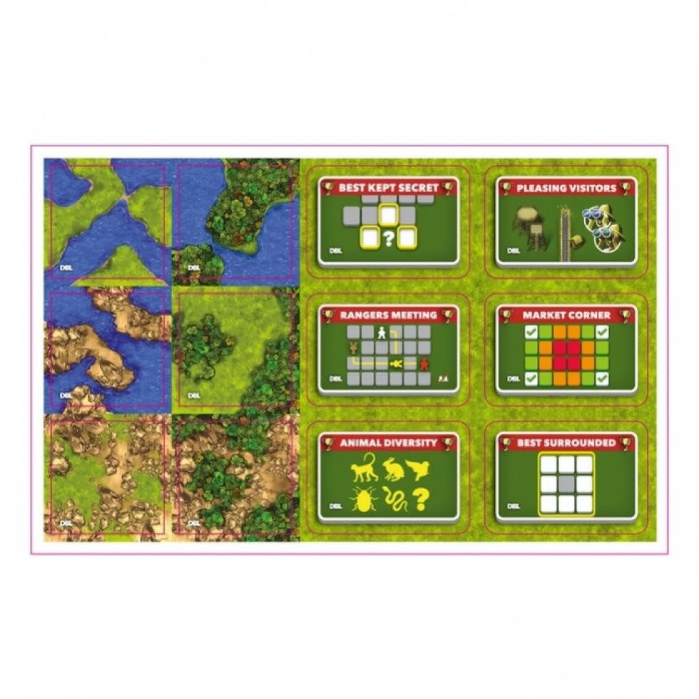 Cwali Spiel, Habitats DOUBLE-expansion