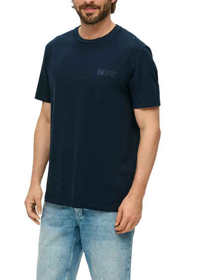 s.Oliver T-Shirt in melierter Optik
