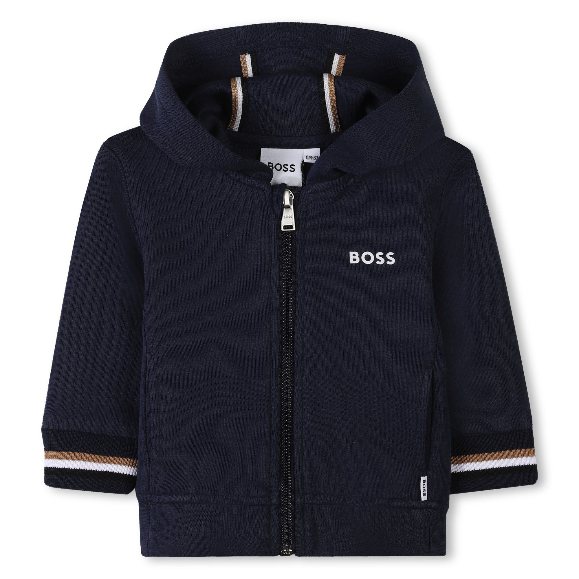 Boss Kidswear Jogging Suit BOSS Kidswear Jogging Suit for Babies in navy blue with stripes