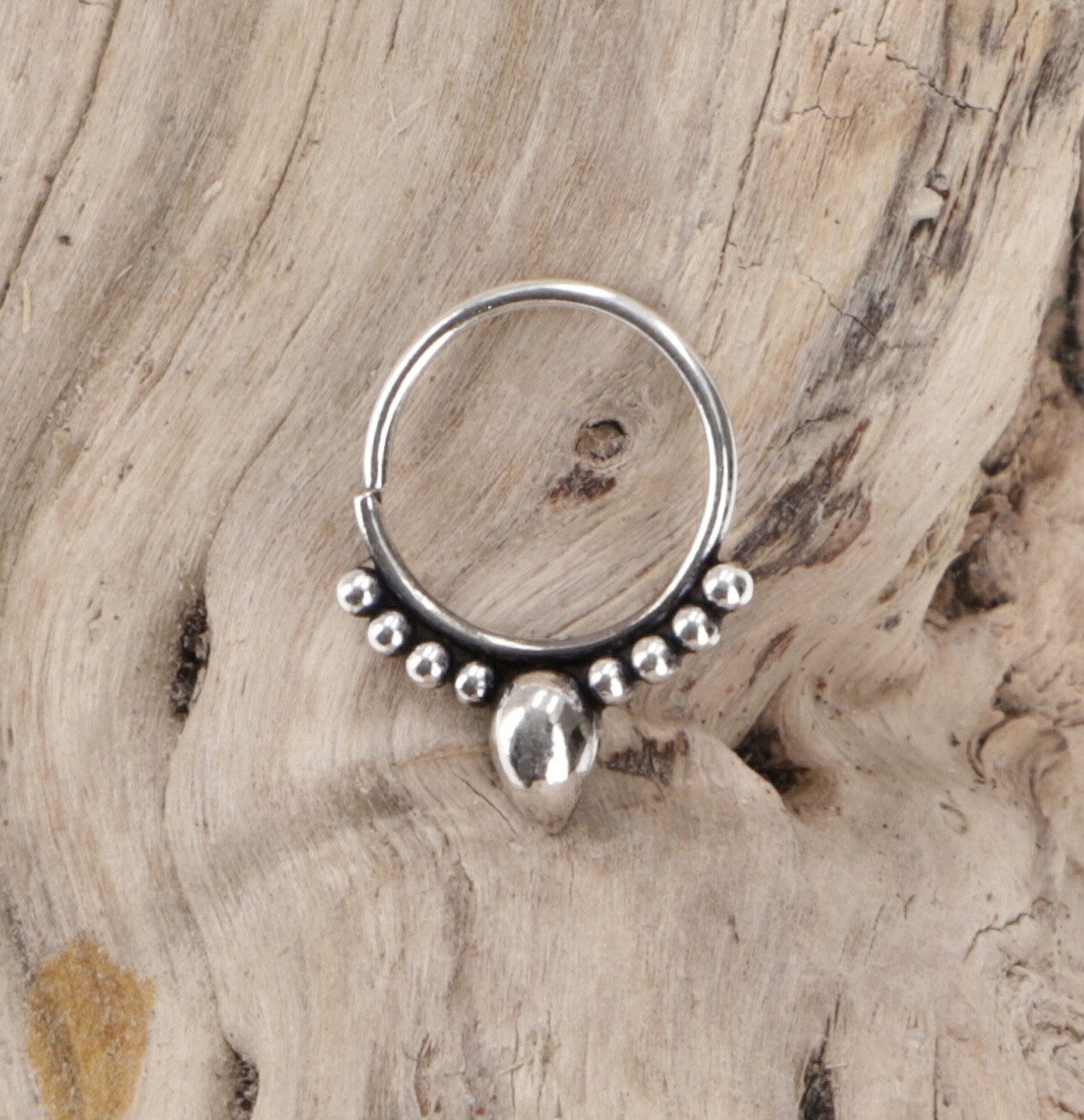 Guru-Shop Nasenpiercing Creole, Septum Ring, Nasenring, leicht..