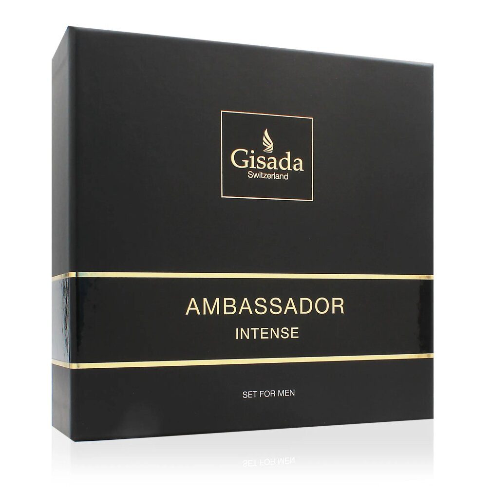 Gisada Eau de Parfum Ambassador Intense Gift Set 50ml EDP + 100ml Shower Gel