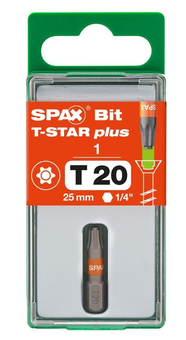 SPAX Bit-Set Spax plus T20 T-STAR Schrauberbit
