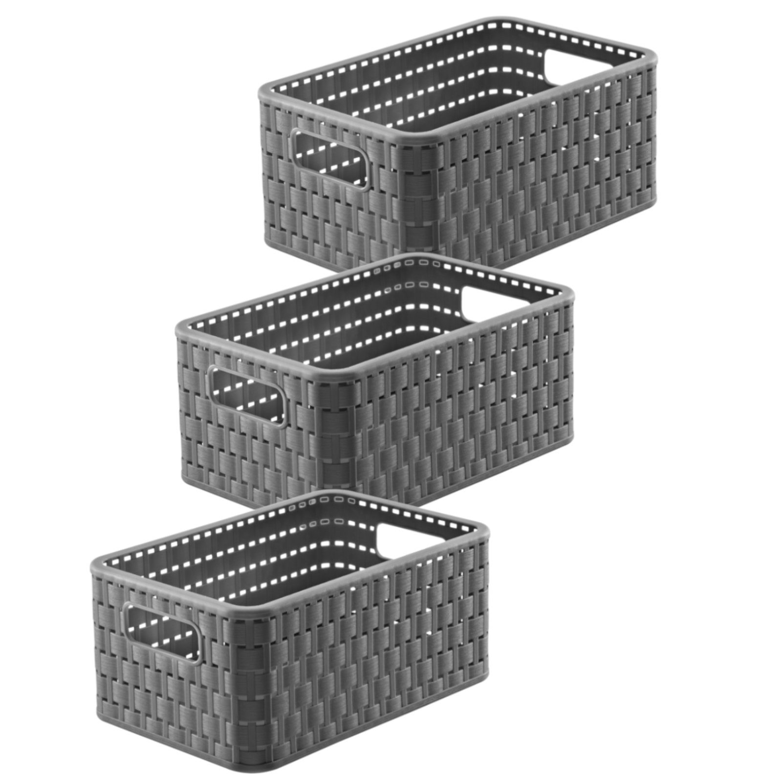 ROTHO Aufbewahrungsbox Country 3er-Set Aufbewahrungskörbe 6l günstig online kaufen