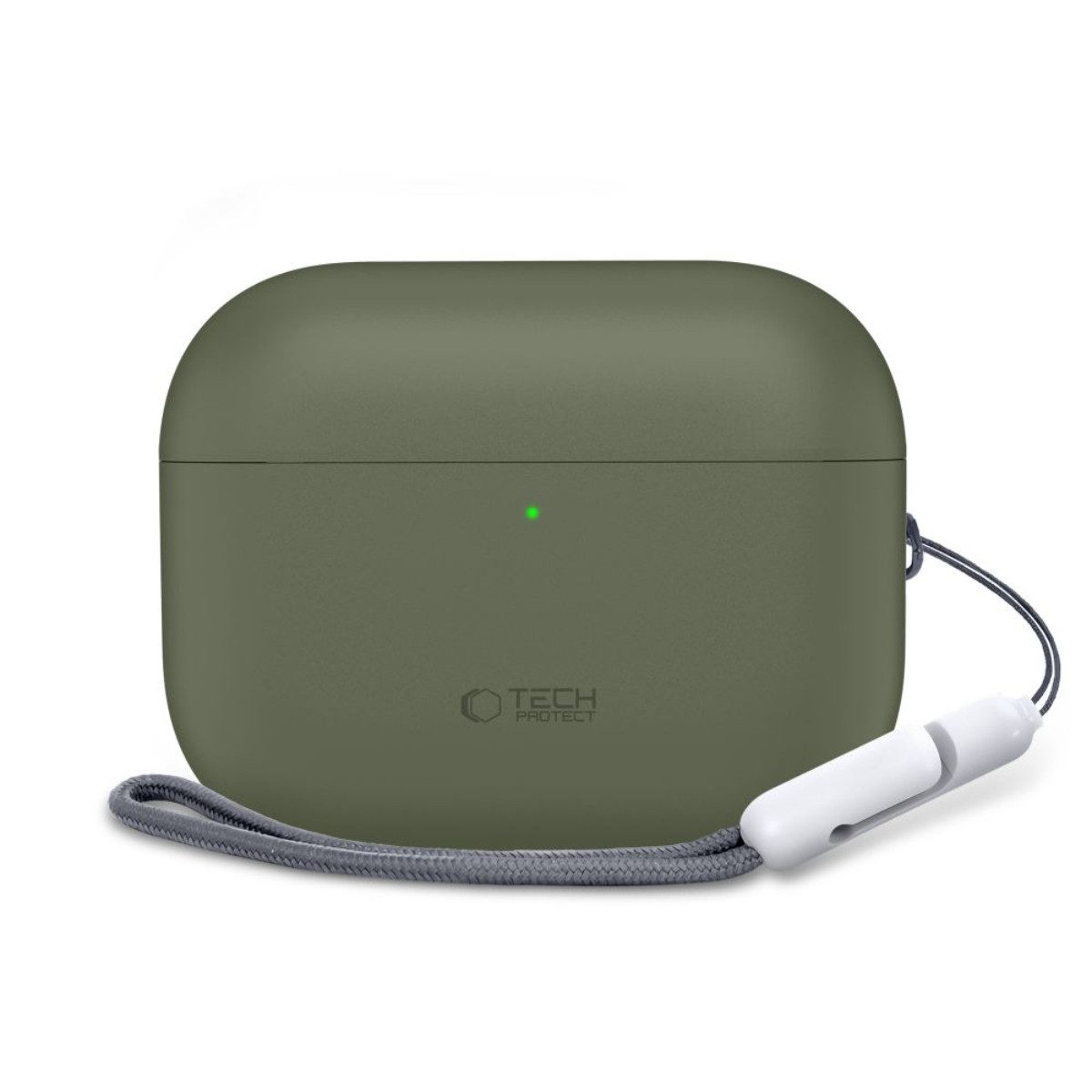 TECH PROTECT Kopfhörer-Schutzhülle Silikonhülle für AirPods Pro 3, Passgenauer Rundumschutz für das Ladecase – Bild 2 von 5