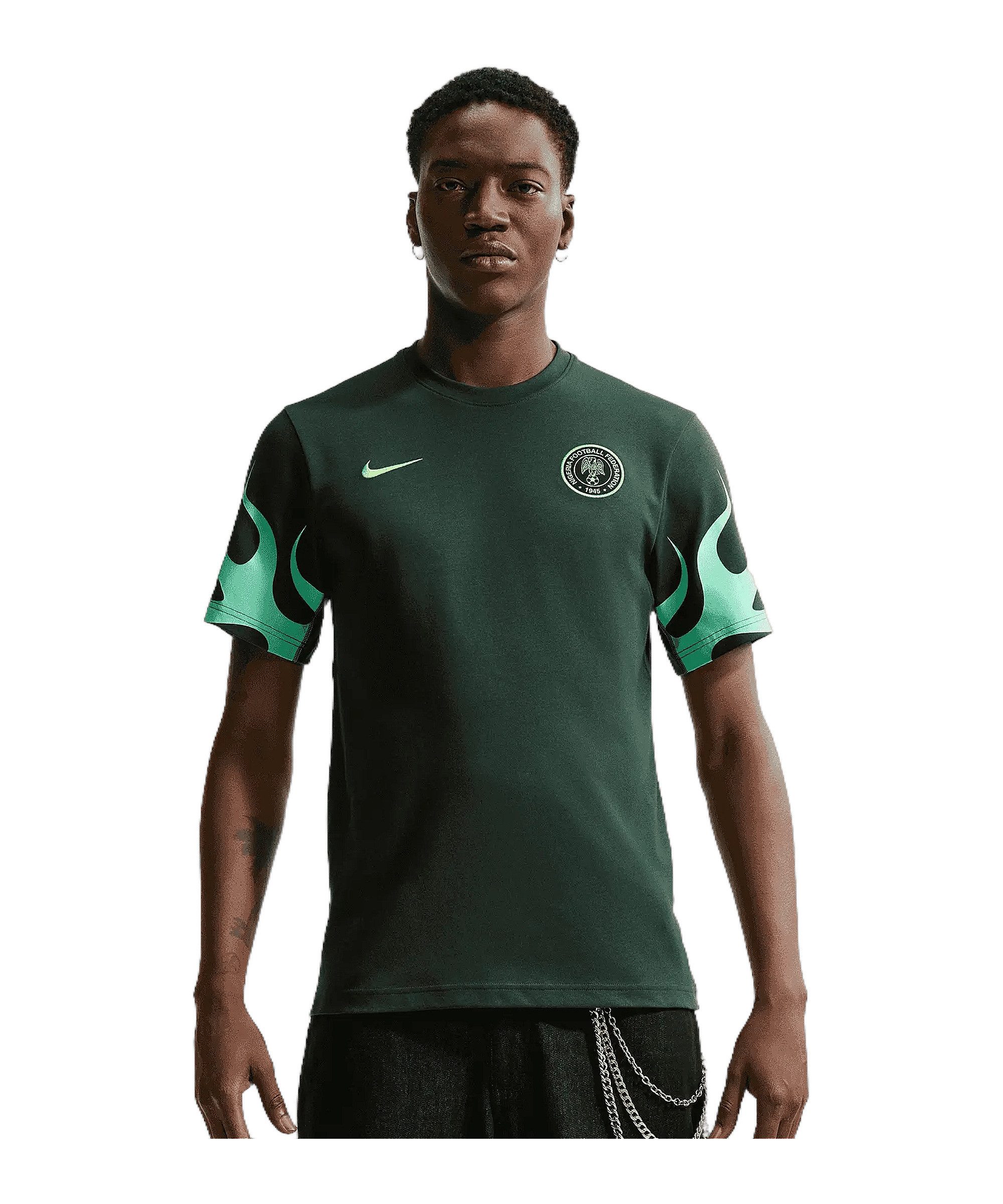 Nike T-Shirt Nike Performance NFF Nigeria Primary T-Shirt Baumwolle