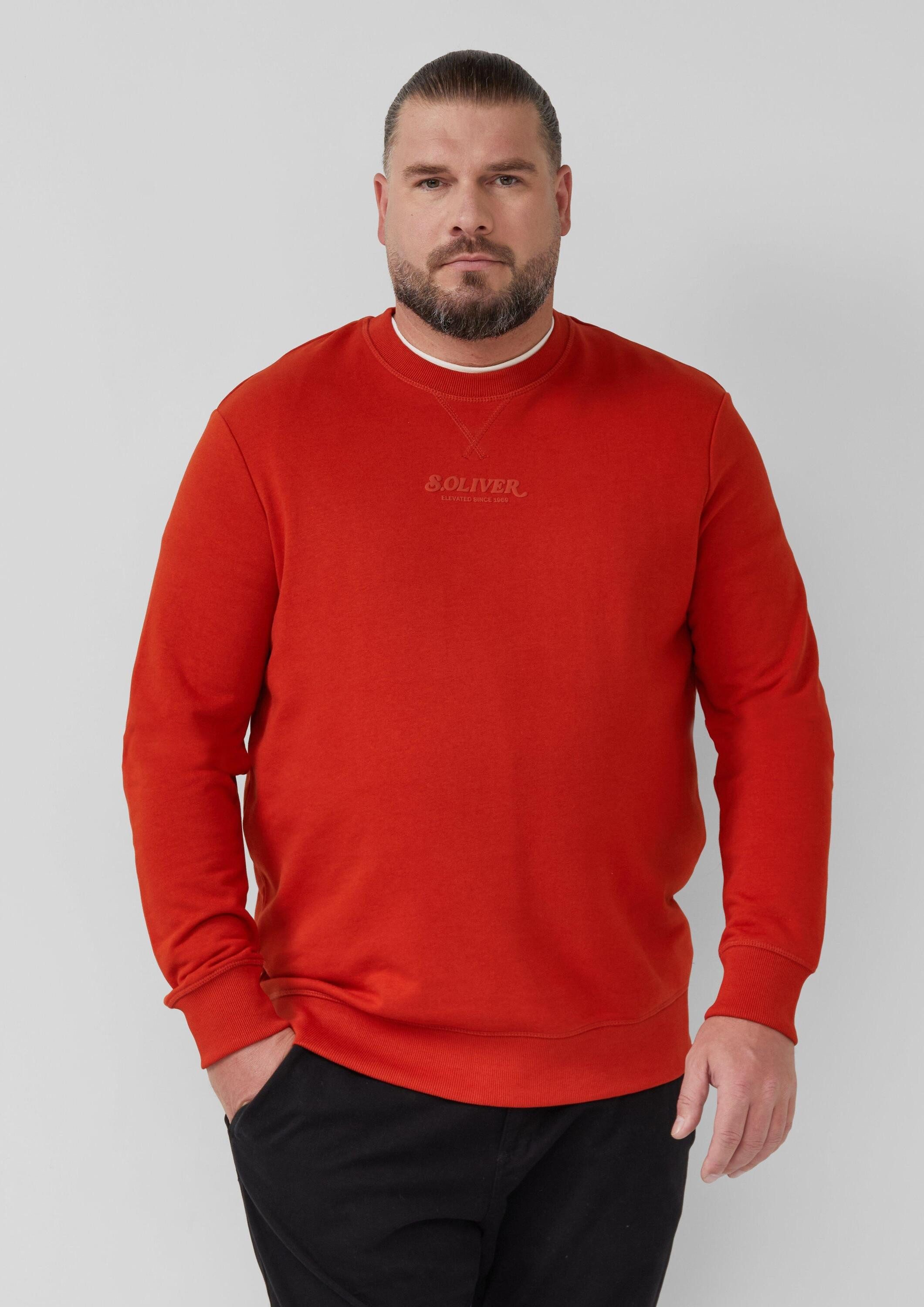 s.Oliver Sweatshirt Sweatshirt Wärmendes Sweatshirt mit günstig online kaufen