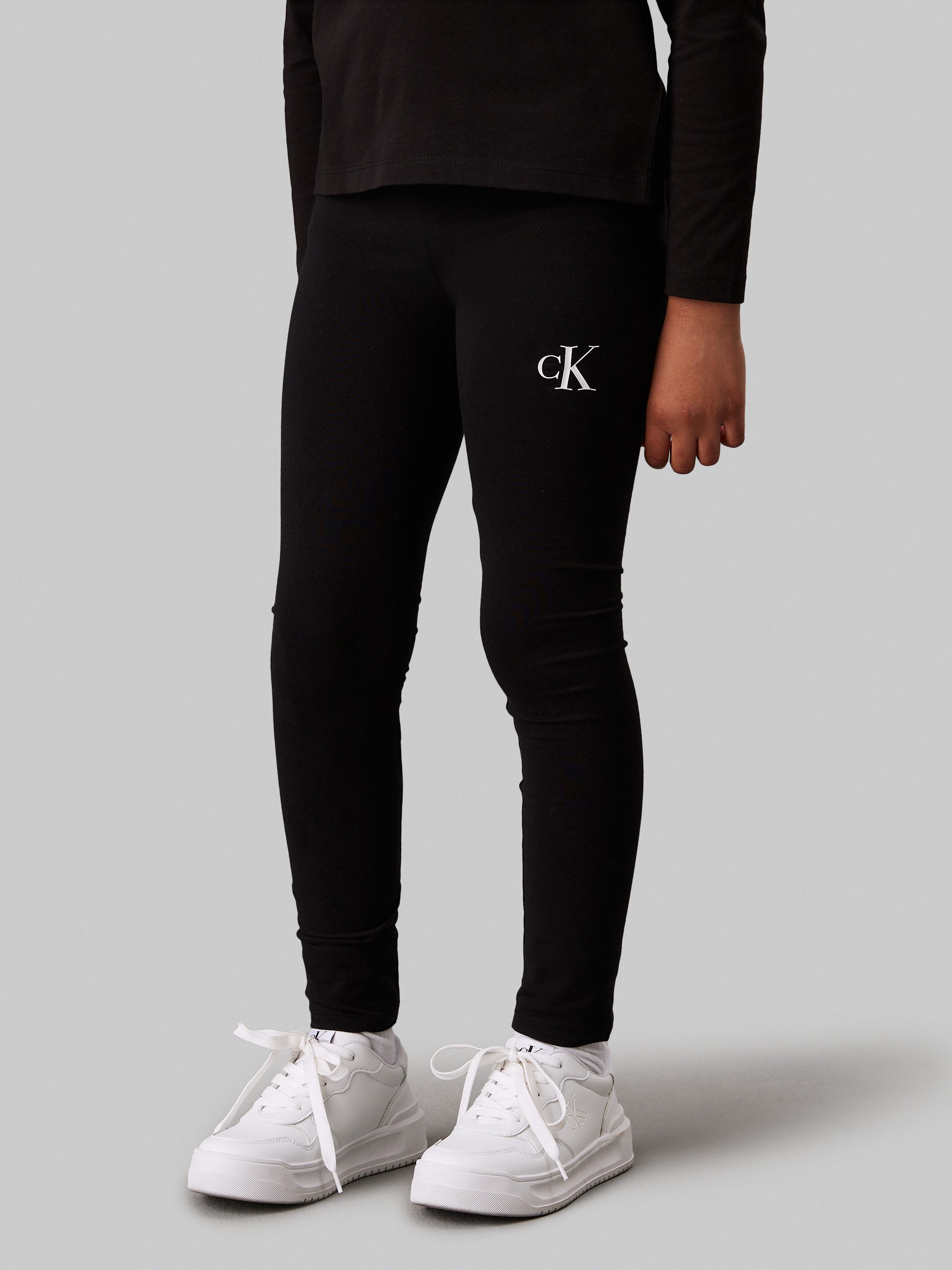 Calvin Klein Jeans Leggings CK LOGO LEGGING für Kinder bis 16 Jahre