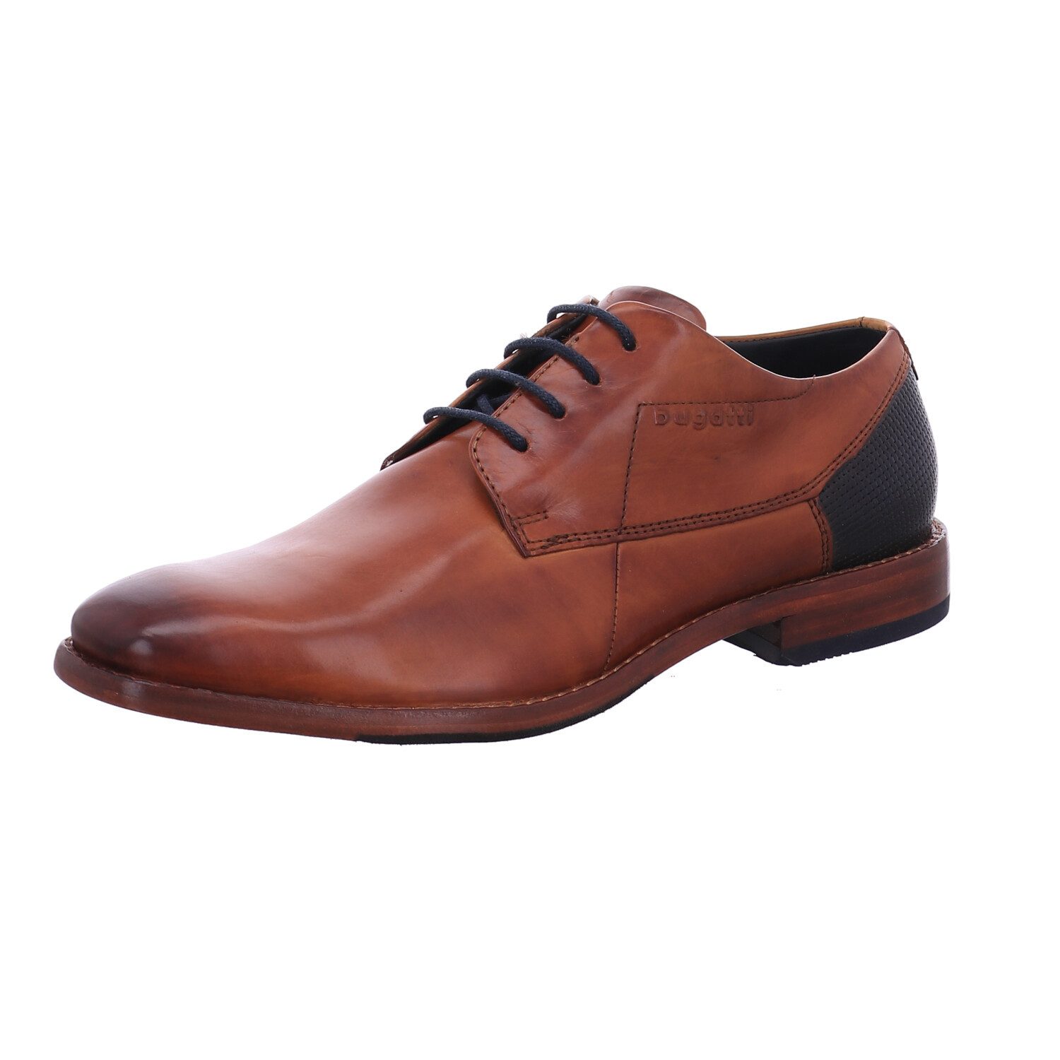 bugatti cognac Schnürschuh