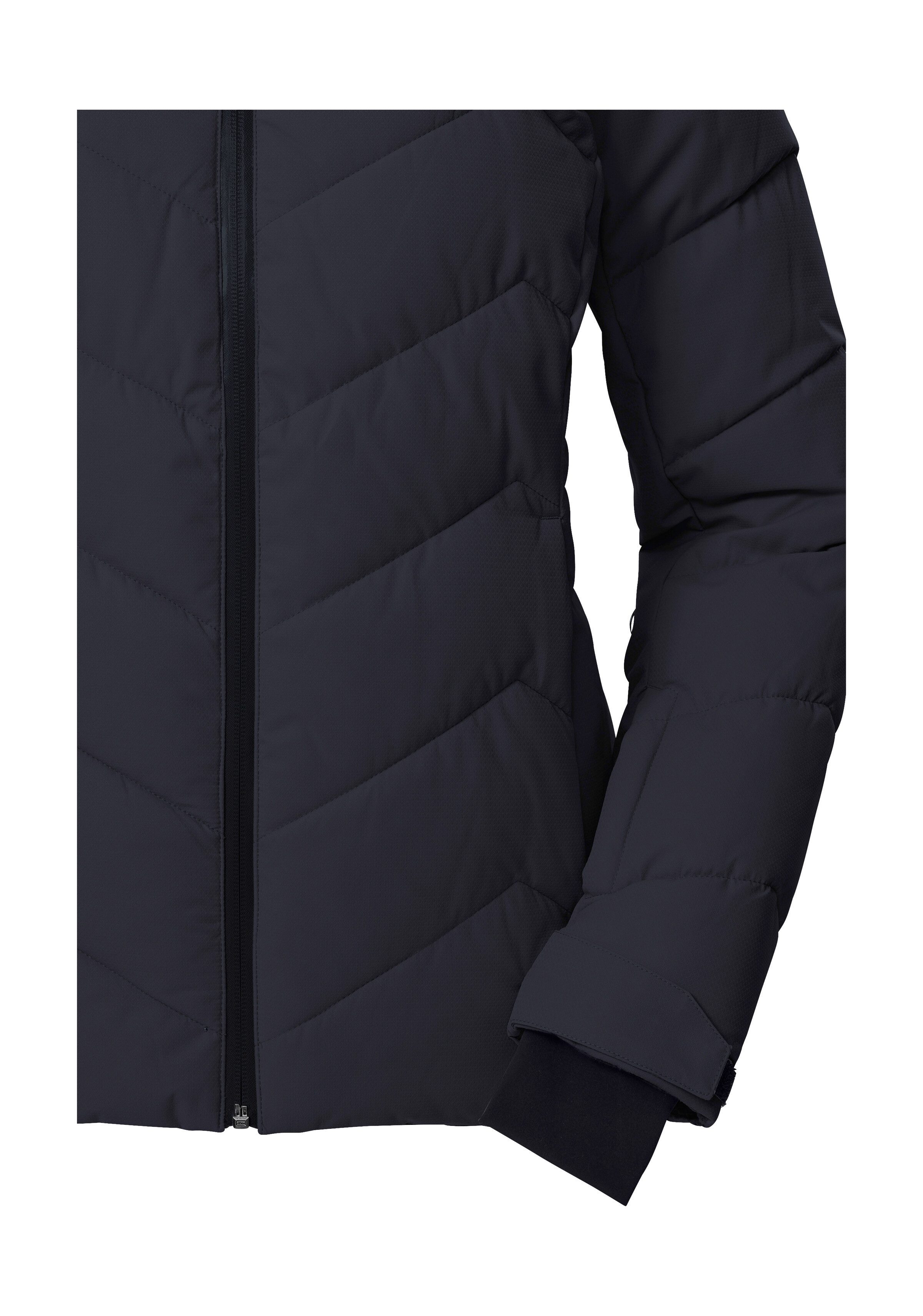 Killtec Skijacke KSW 31 WMN SKI QLTD JCKT Winddichte, wasserabweisende Skijacke mit Daunenoptik und Schneefang