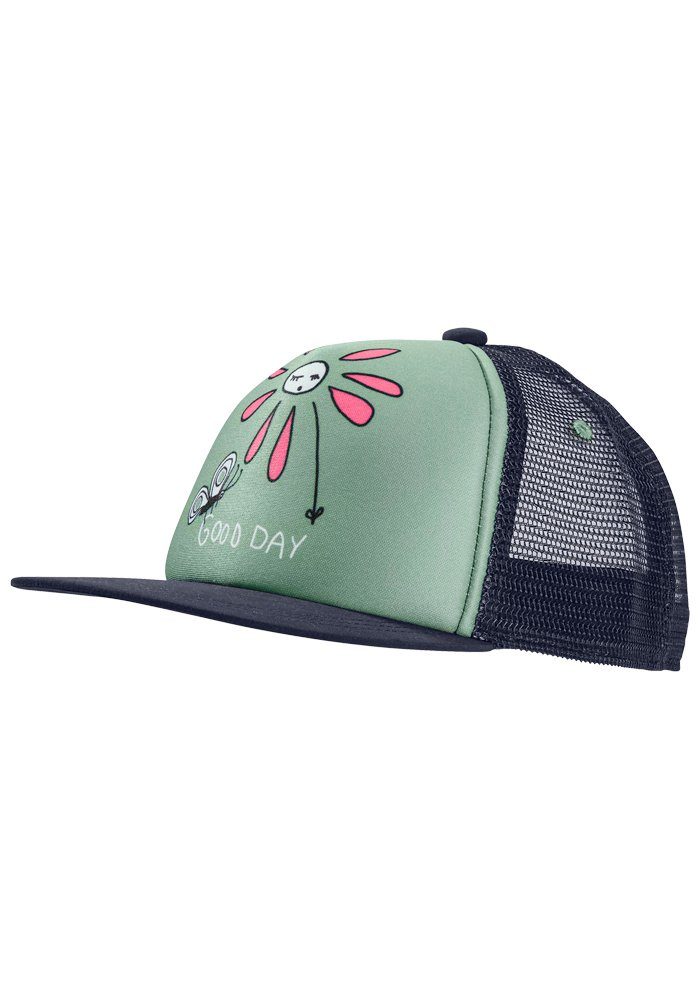 Jack Wolfskin Fitted Cap ANIMAL MESH CAP K granite-green | Fitted Caps