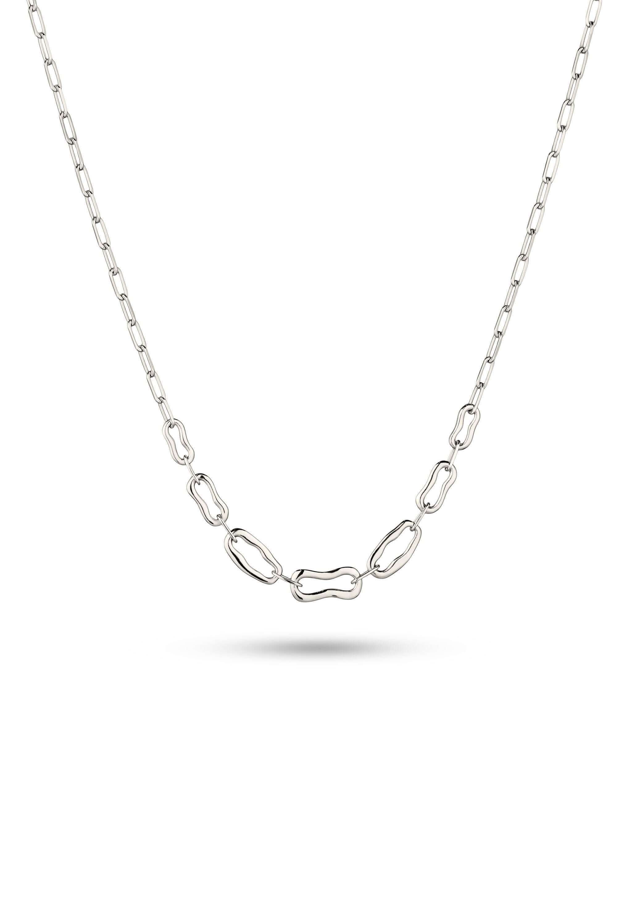 Kette ohne Anhänger Gliederkette Oval Chain 925 Sterling Silber