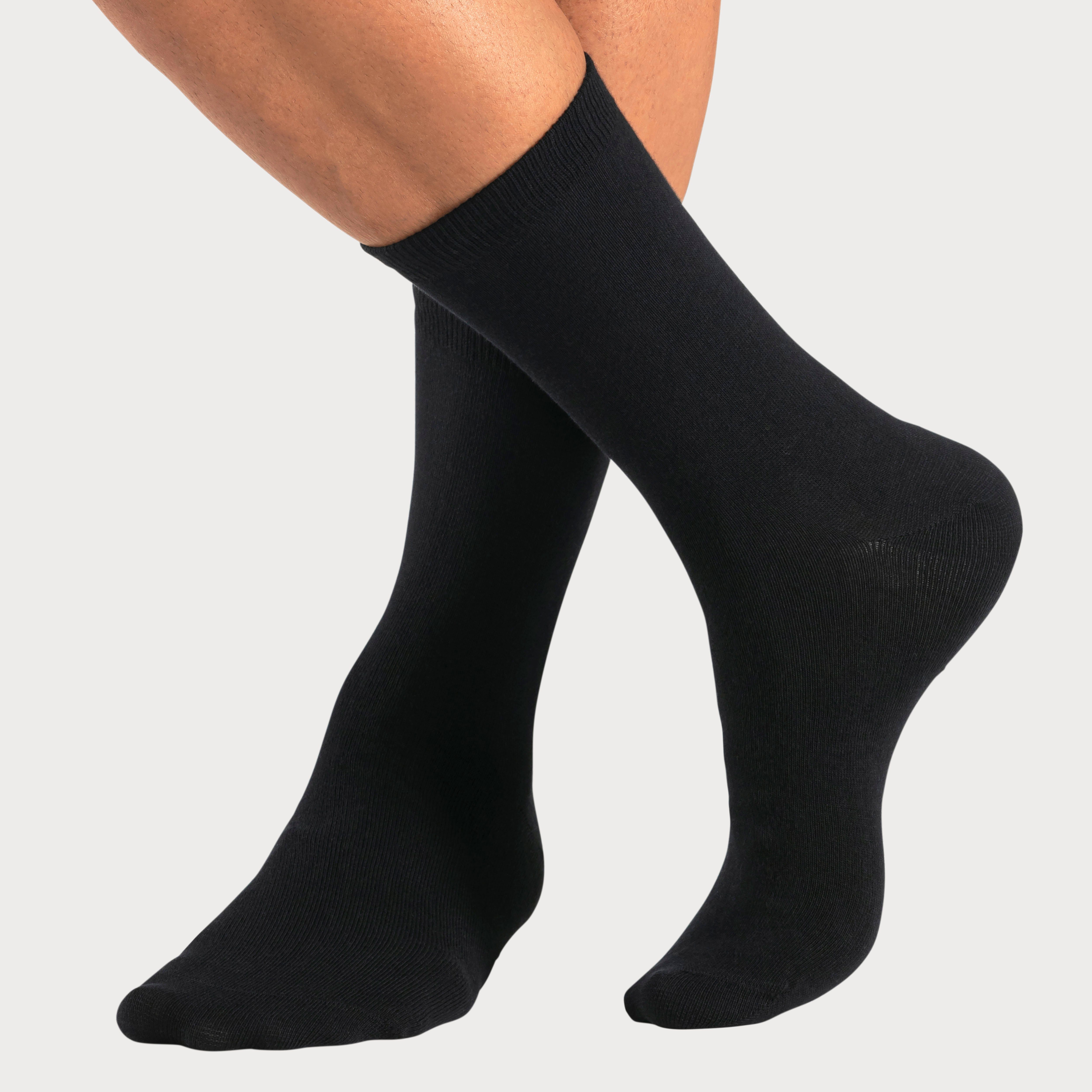 Bench. Basicsocken (Box, 4-Paar) mit Innenbündchen 4x farbigen schwarz