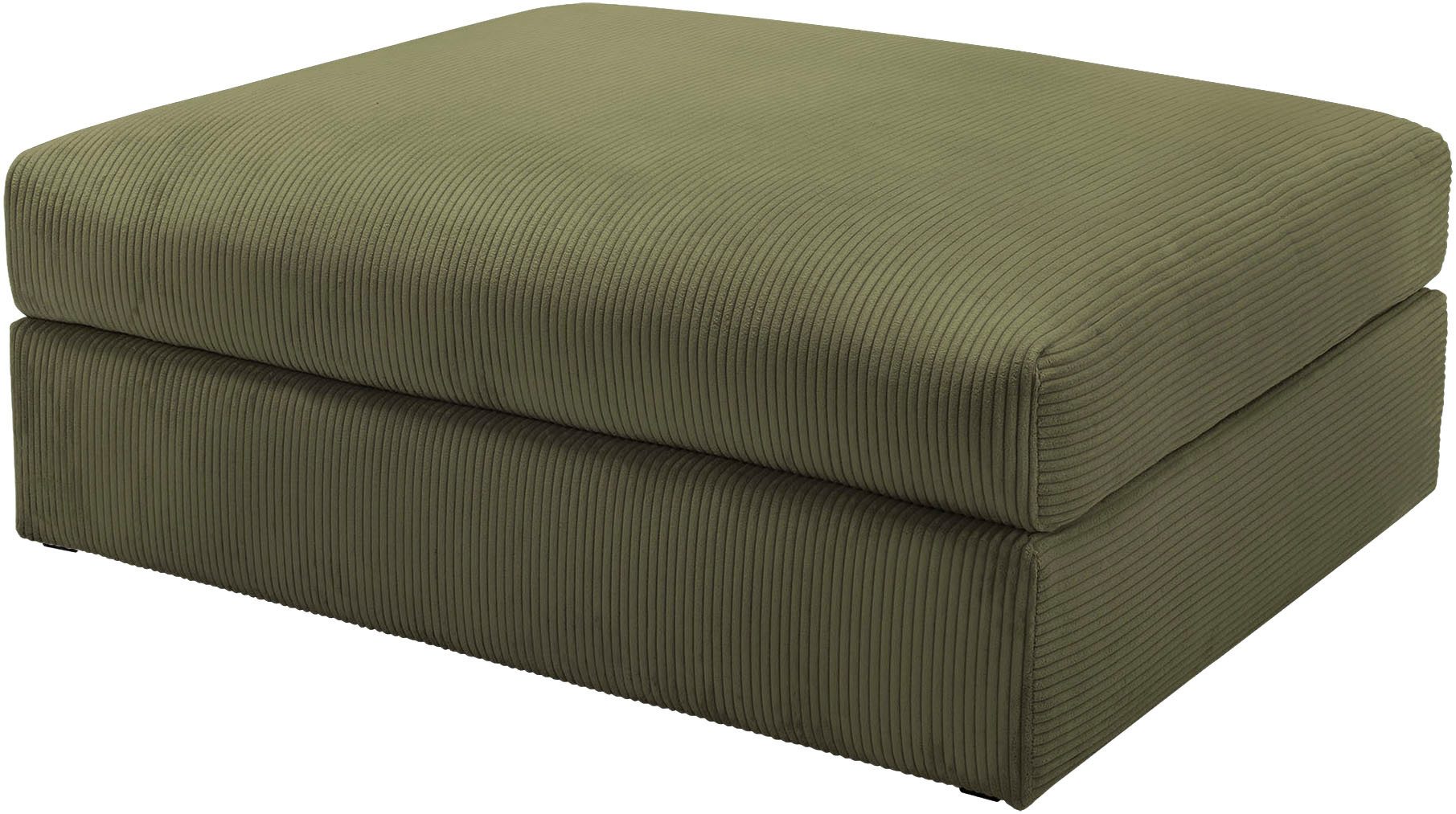 OTTO home Polsterhocker Soft&Cosy XXL, B: 125 cm - OTTO. Verlässliche Qualität., Mega-Hocker, in Cord oder Chenille-Struktur wählbar