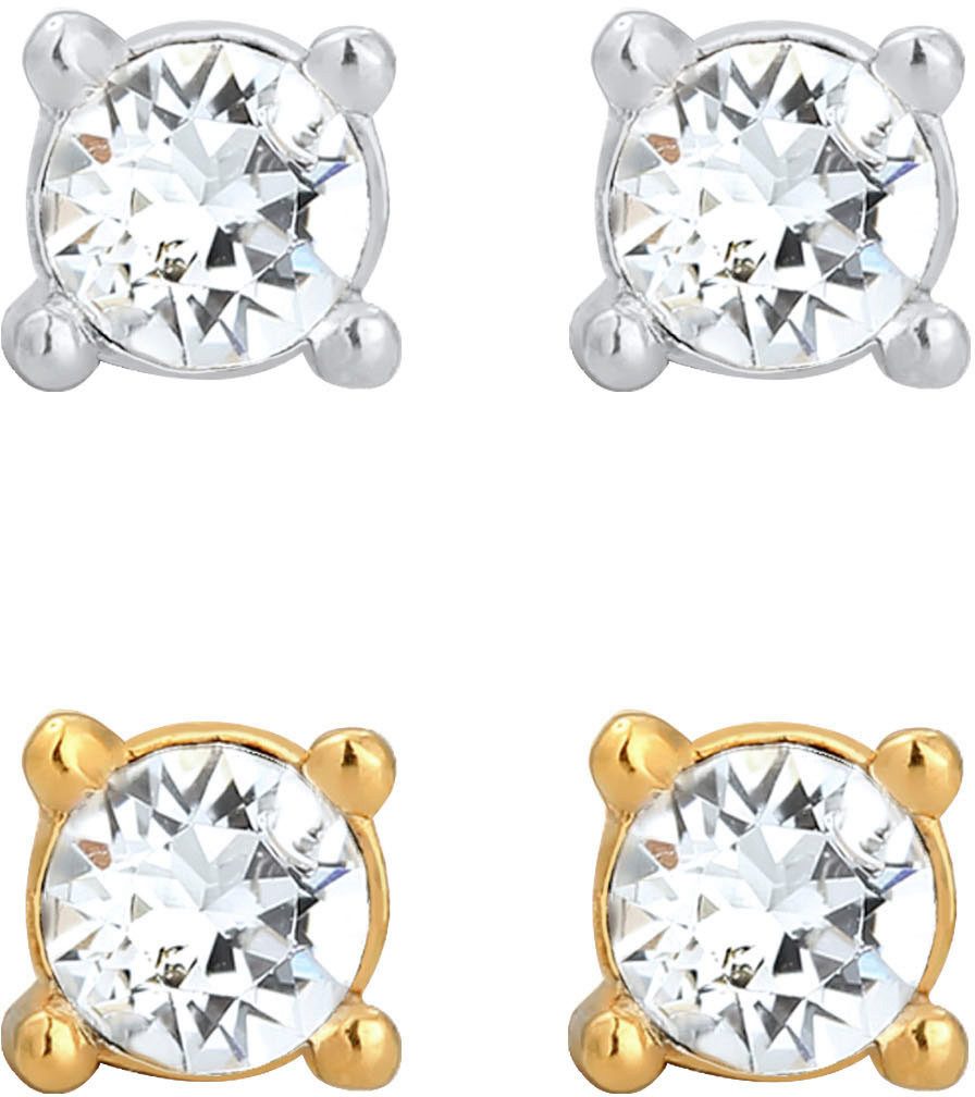 Elli Ohrstecker-Set Schmuck Geschenk Silber 925 Ohrringe (Set, 4-tlg), mit günstig online kaufen