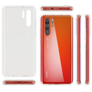 Nalia Smartphone-Hülle Huawei P30 Pro, Klare Silikon Hülle / Extrem Transparent / Vergilbungsfrei / Stoßfest / Kratzfest / Durchsichtige Dünne Schutzhülle / Clear Phone Case / Soft Cover / Anti-Gelb / Flexibel / Handy-Schale Etui Bumper Phone Backcover Handycase Handycover