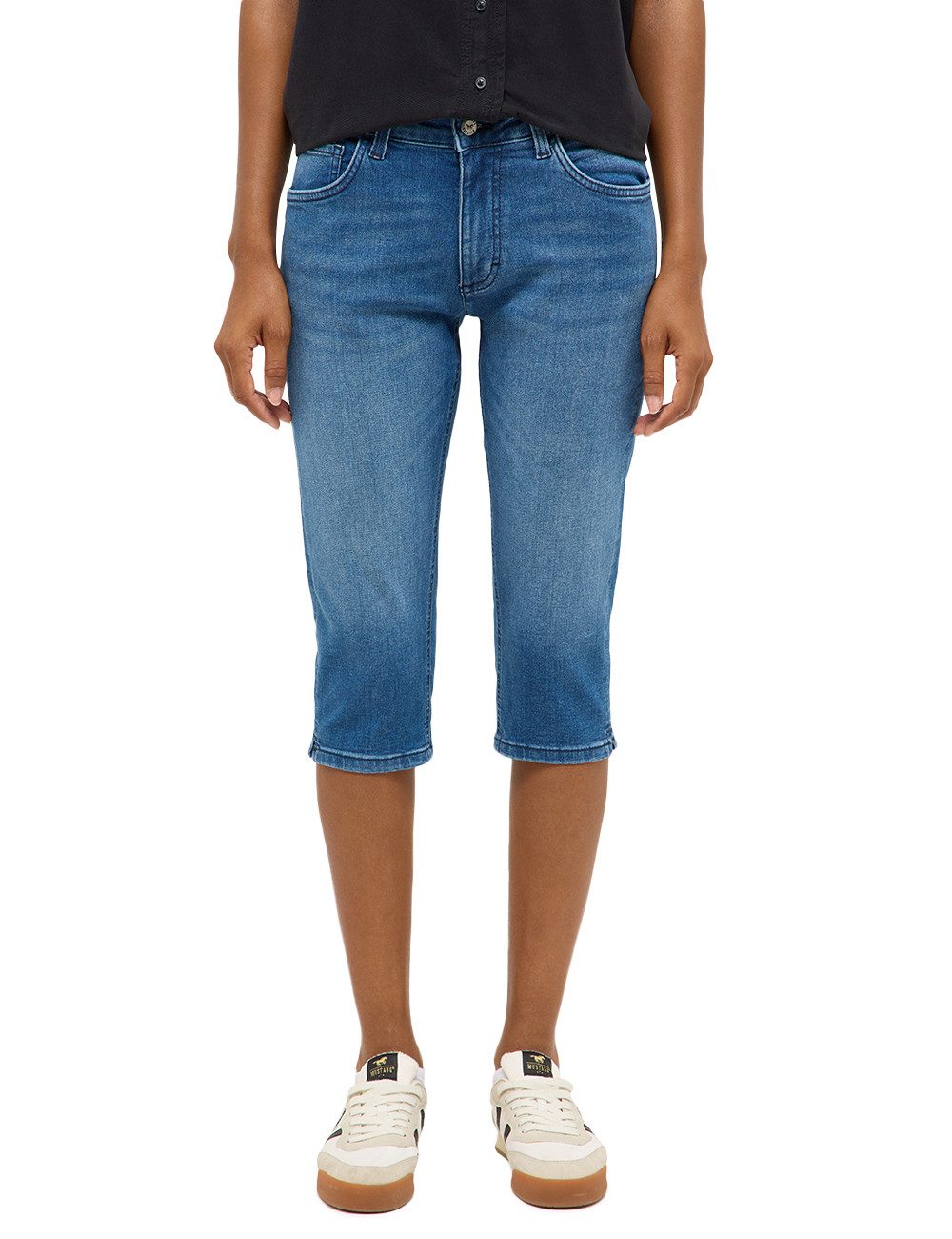 MUSTANG Slim-fit-Jeans Damen Style Rebecca Capri