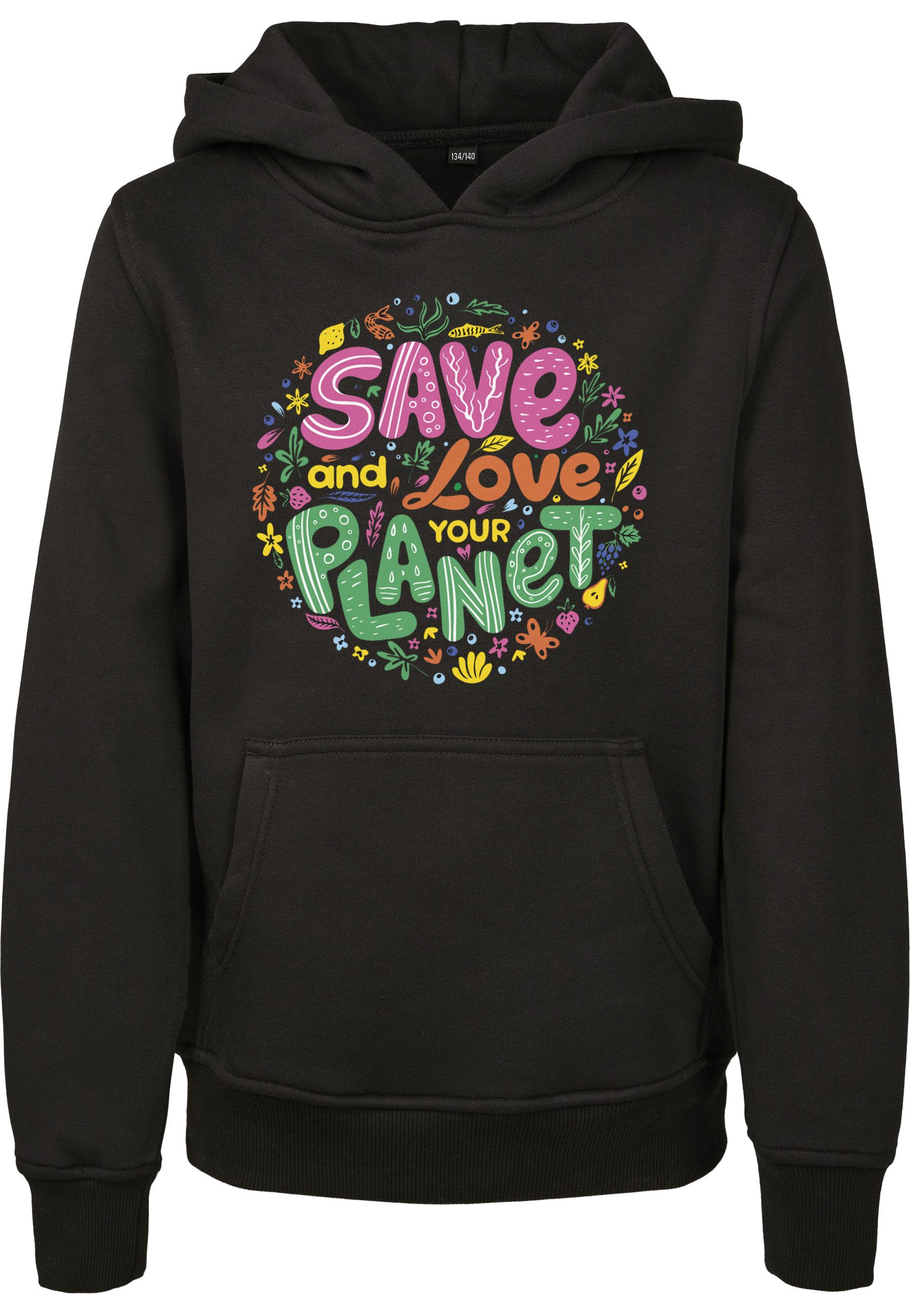 Hoodie MisterTee Herren Kids Save And Love Hoody