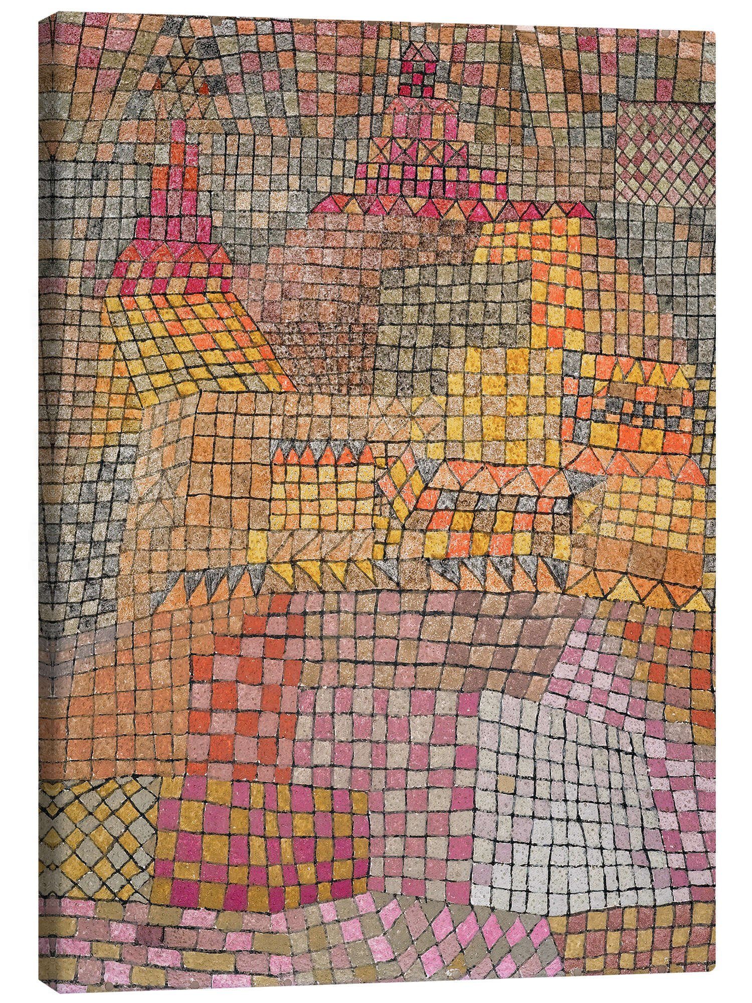 Posterlounge Wandbild Stadtschloss, Paul Klee, erhältlich als Poster, Leinwandbild, Wandsticker oder Acrylglasbild