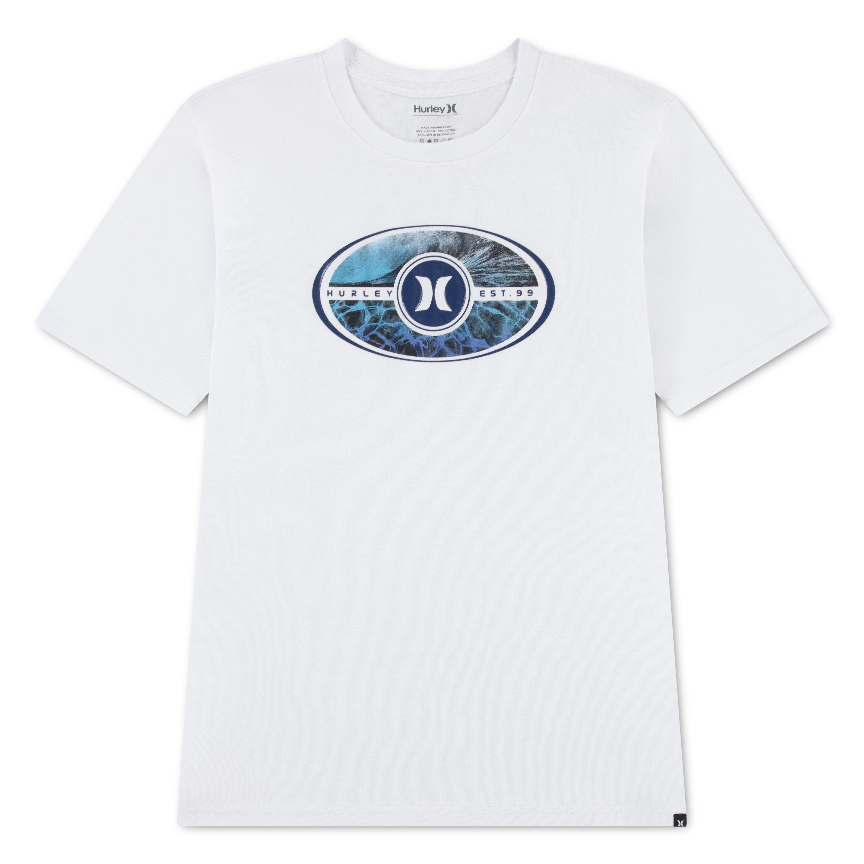 Hurley T-Shirt HRLB TROPICALI POOLSIDE TEE für Jugendliche, sportlicher Stil, für Freizeit und Aktivitäten