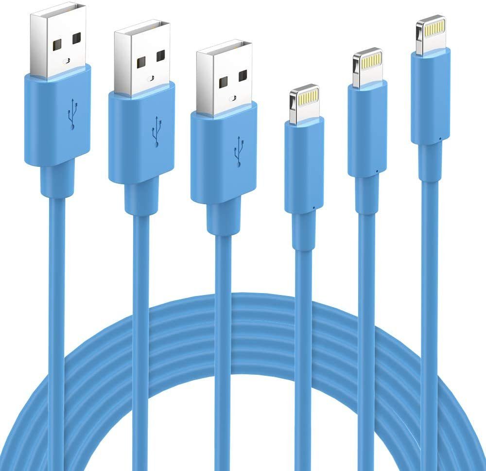 Quntis USB A auf Ladekabel für iPhone Lightningkabel, Lightning, MFI