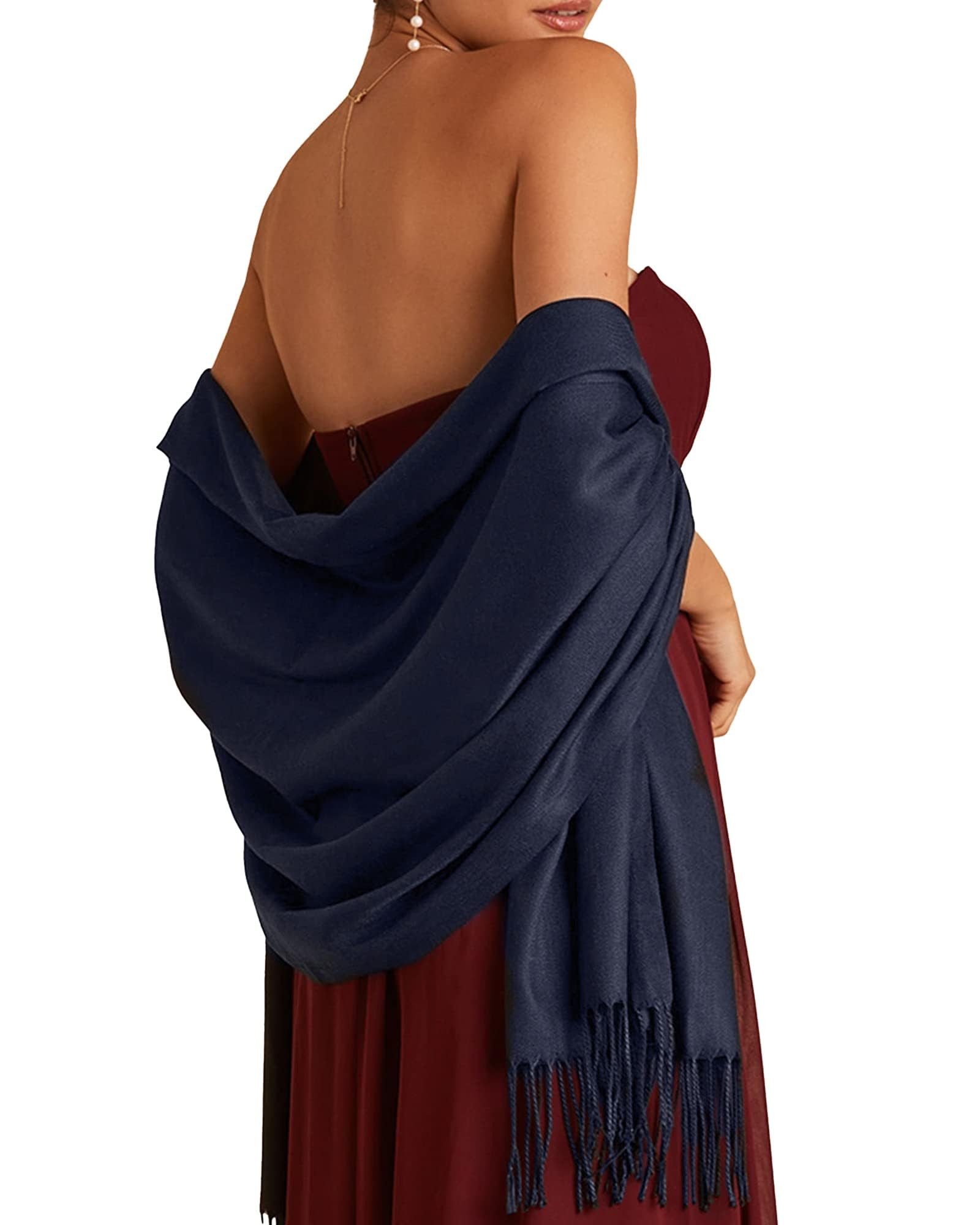 Modeschal Damen Schultertuch Abendkleid festlich Schal