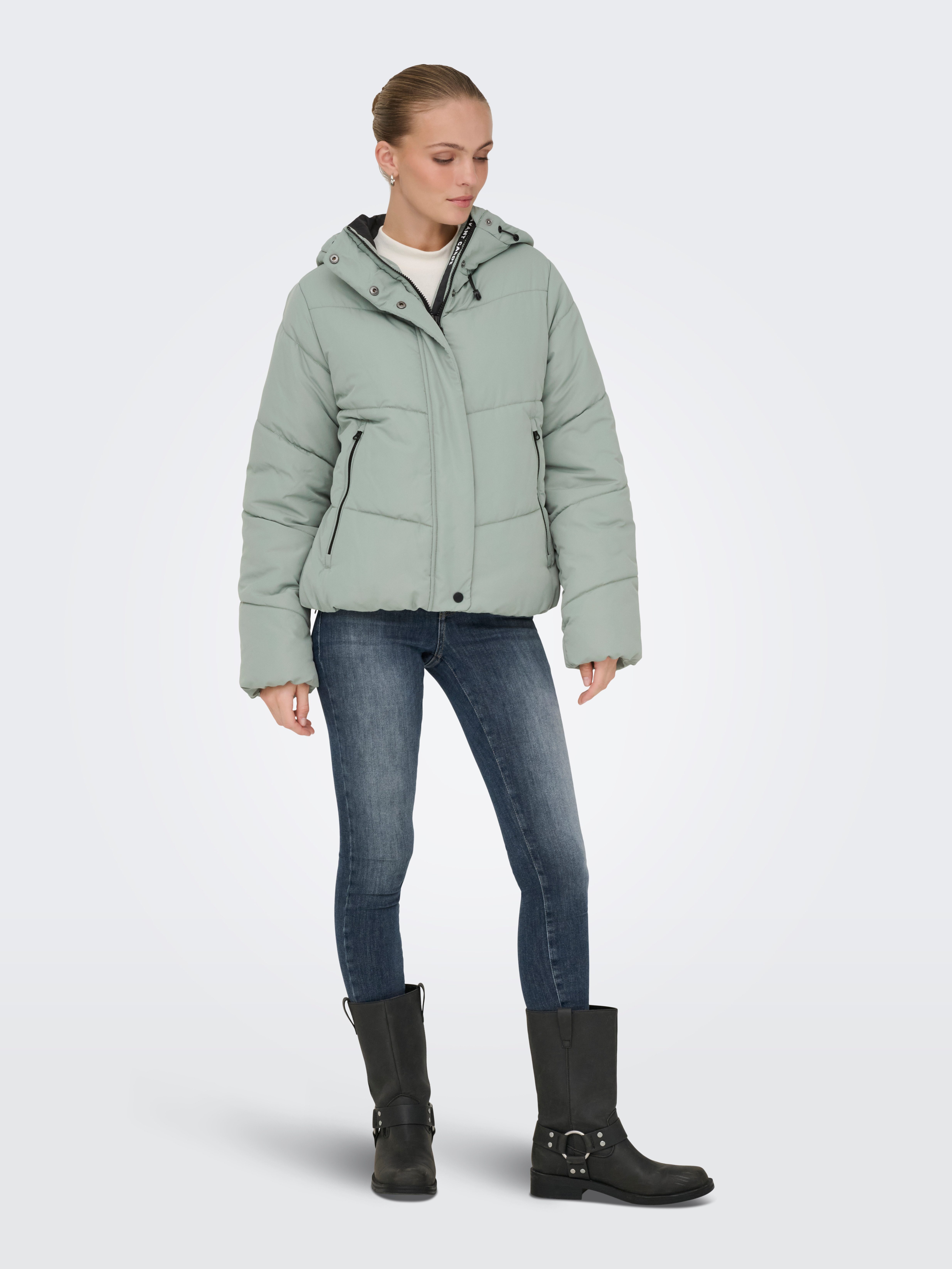 ONLY Steppjacke ONLMAGGI LIFE SHORT PUFFER CC OTW Kunstfaser – Bild 4 von 5