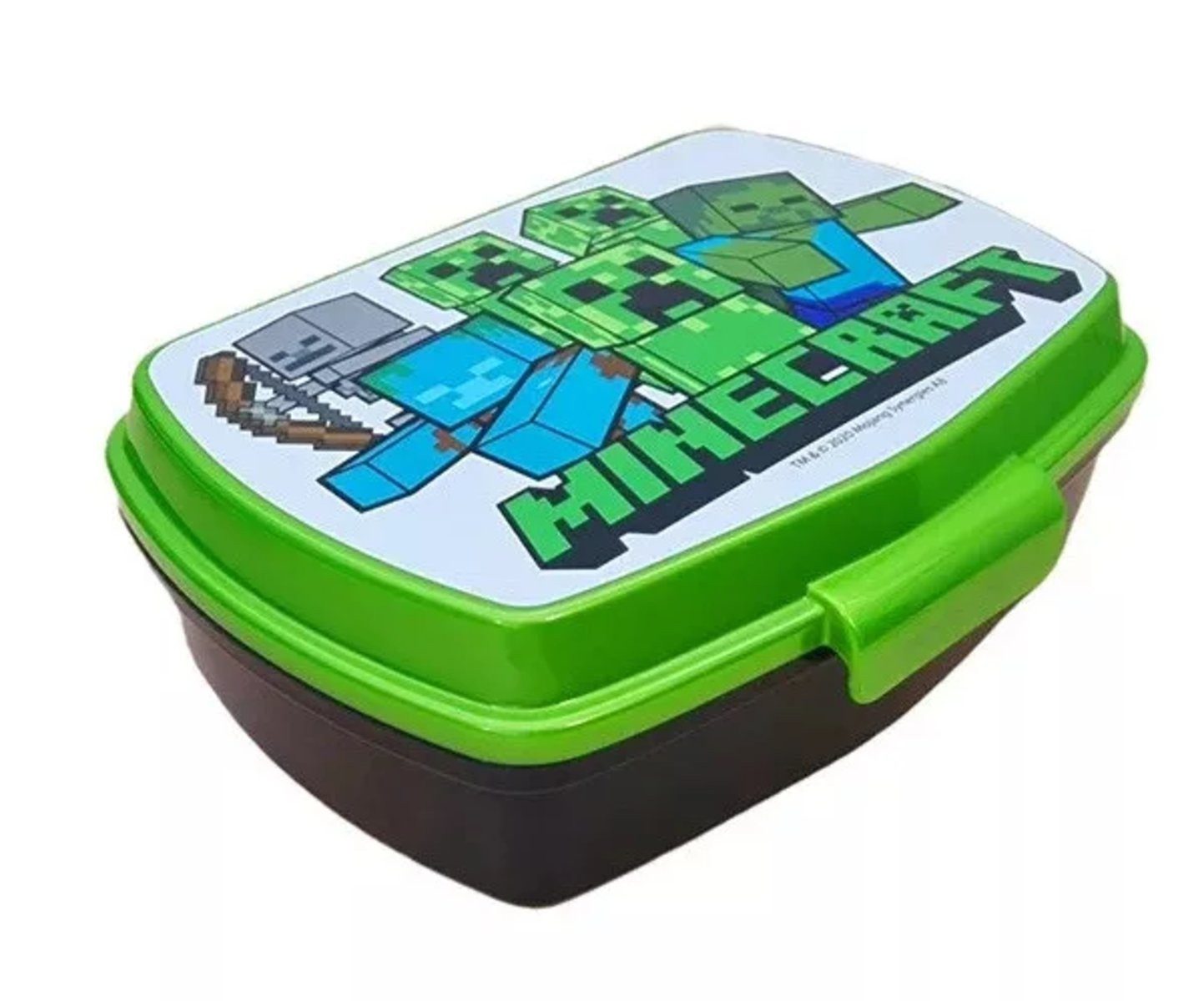 Minecraft Lunchbox Minecraft Zombie lustige Kunststoff-Sandwichdose, Kunststoff, (1-tlg)