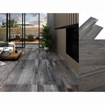 vidaXL Laminat PVC-Laminat-Dielen 4,46 m² 3 mm Selbstklebend Industriell Holz Vinylbo