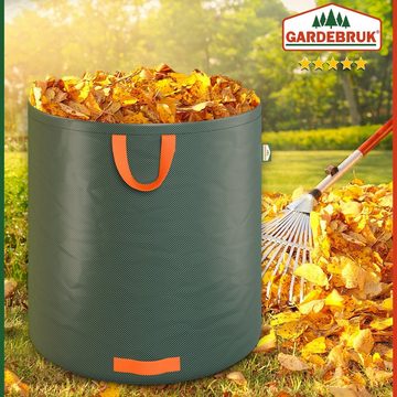 Gardebruk Gartensack, Gartenabfallsack 4x500 Liter 50 kg Belastbarkeit stabil robust