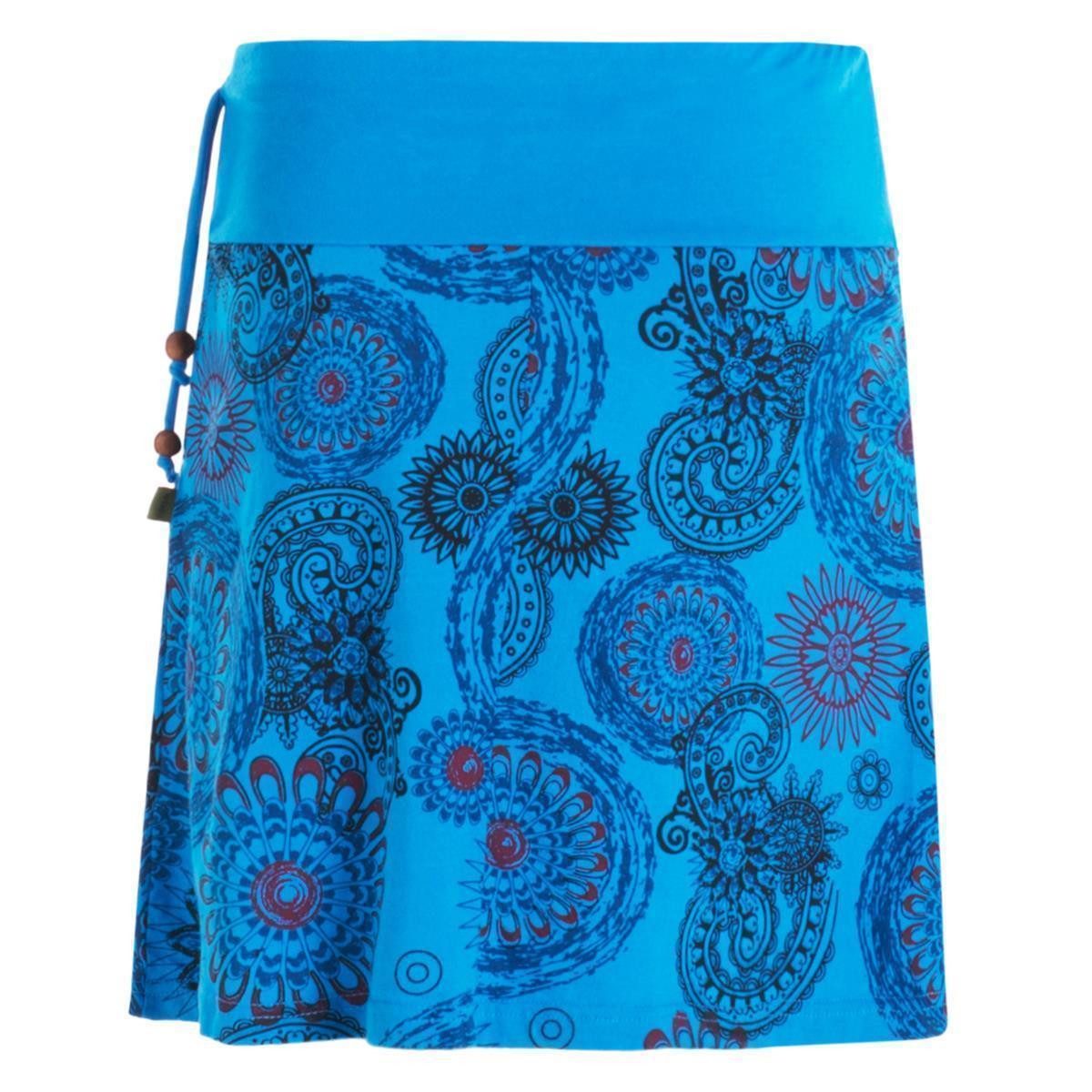 Vishes Minirock Kurzer Damen Baumwoll-Rock Taschen-Rock Mini-Röcke Mandalas Hippie, Ethno, Goa Style – Bild 2 von 4