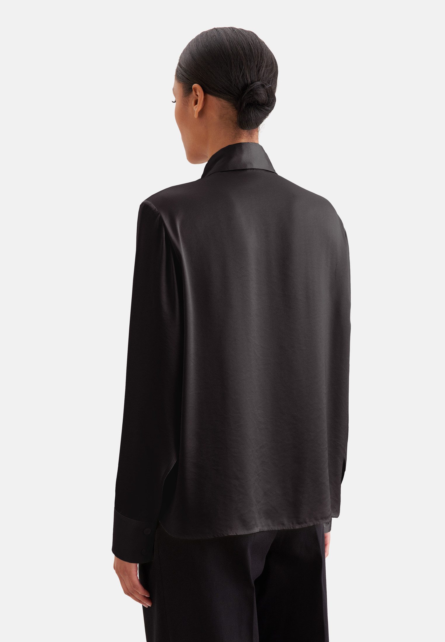 seidensticker Klassische Bluse Tunika Gestreift