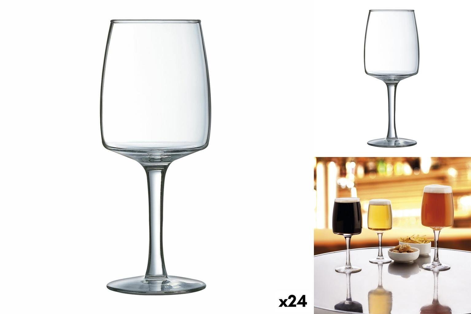 Durchsichtig Glas Stück, ml Glas Glas Luminarc Bier 24 Home Luminarc 190 Glas Equip