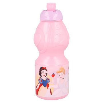 Disney Princess Lunchbox Arielle Jasmin Cinderella Rapunzel 2 Teiliges Set Brotdose Trinkflasche, (2-tlg)